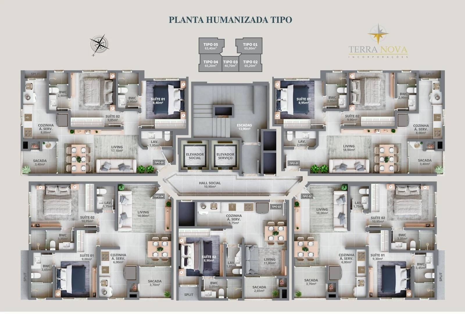 Planta do empreendimento