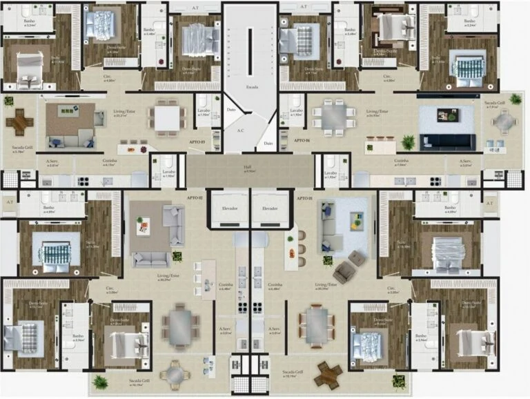Planta 1