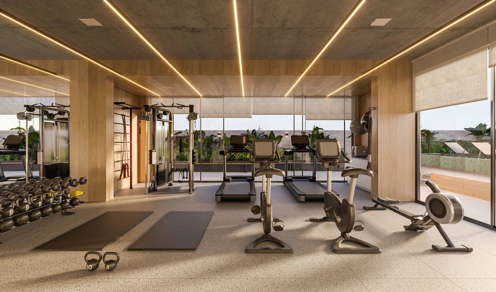 Fitness | Construttore Marina Bay | Construttore Empreendimentos