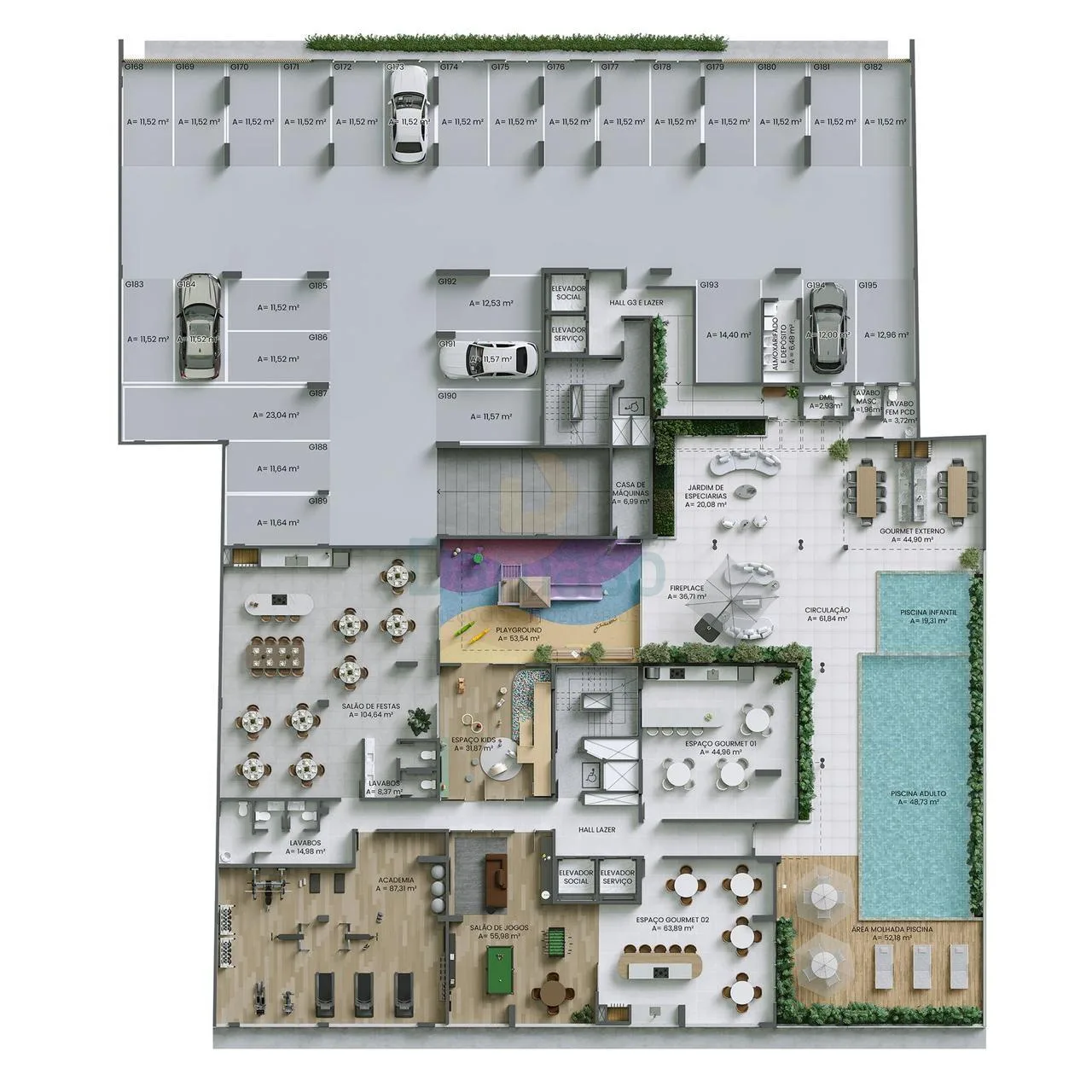 Planta do empreendimento