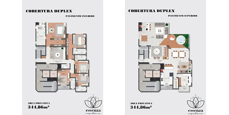 Planta do Edifício Essenza – Balneário Camboriú