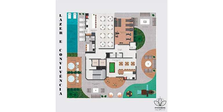 Planta do Edifício Essenza – Balneário Camboriú