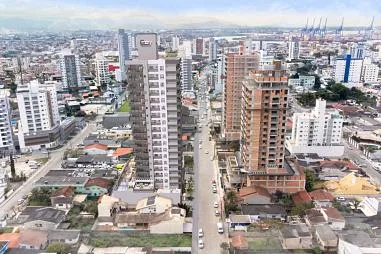 #1.969 Itaja� - Vila Oper�ria Apartamento no Edif�cio Sydney Tower 3 2 2 100, 00