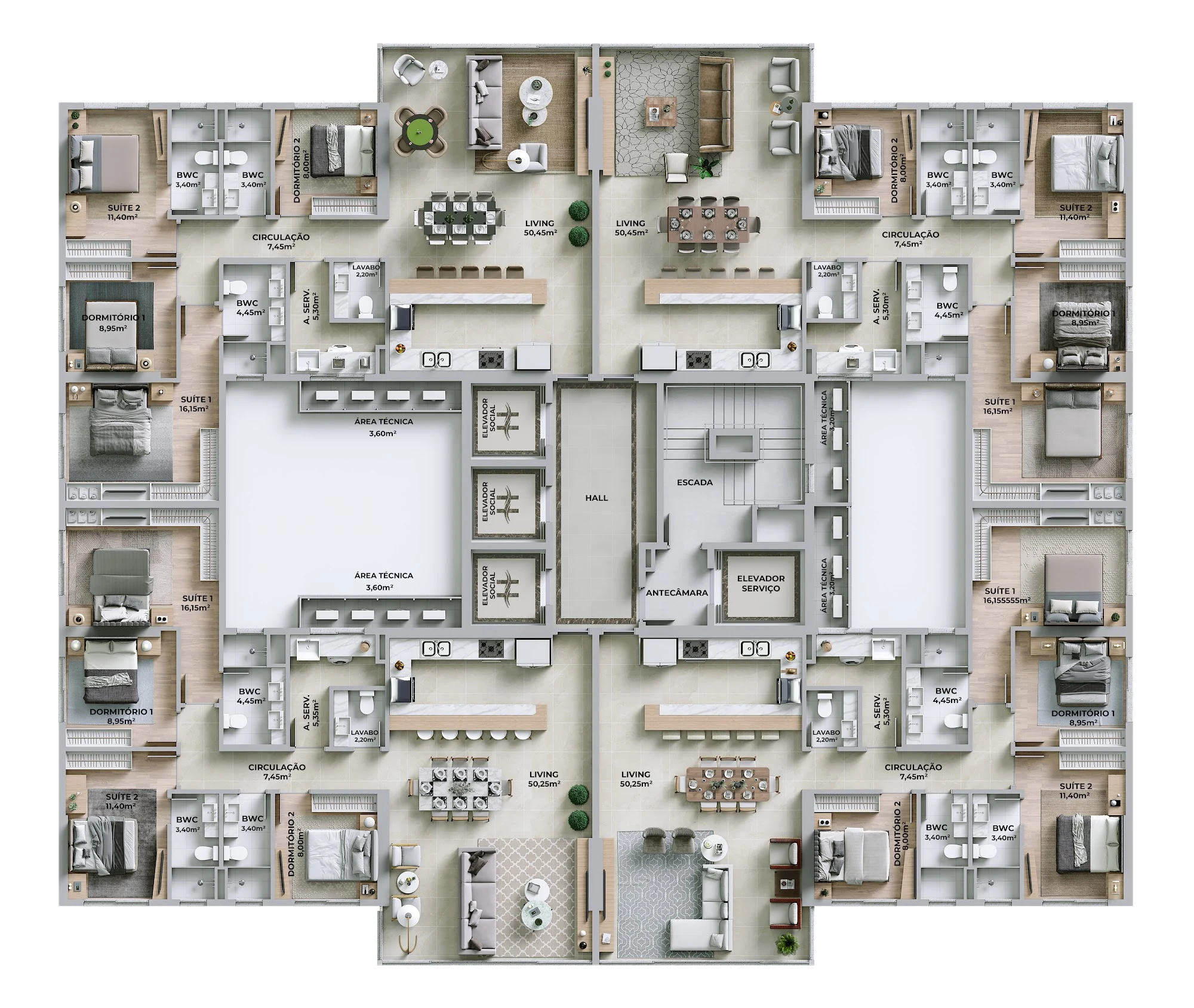 Planta do empreendimento
