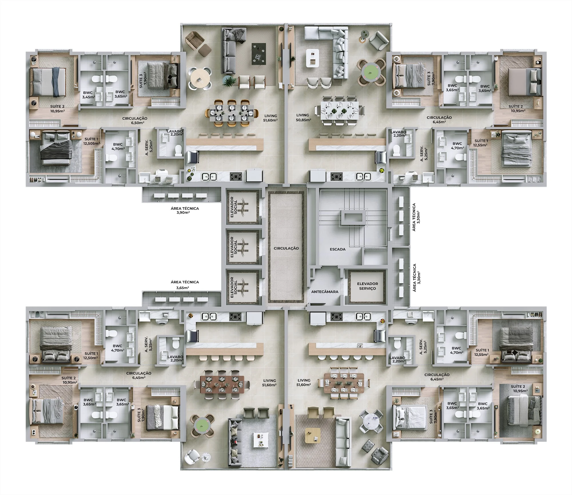 Planta do empreendimento