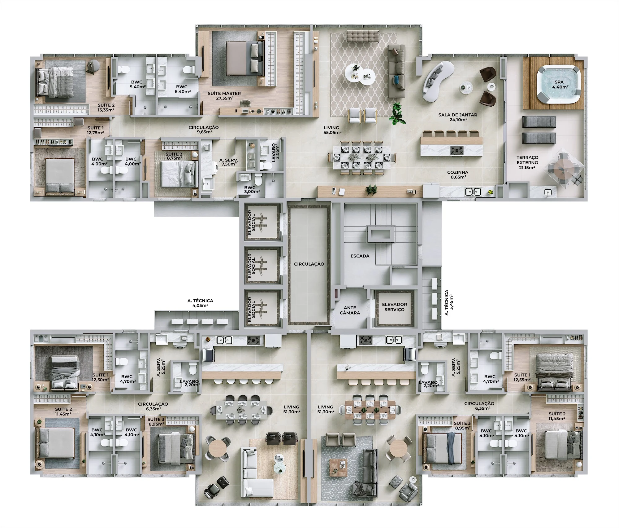 Planta do empreendimento