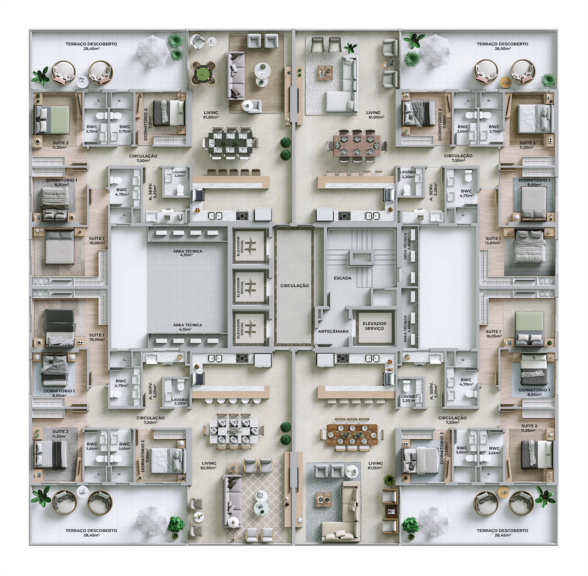 Planta do empreendimento