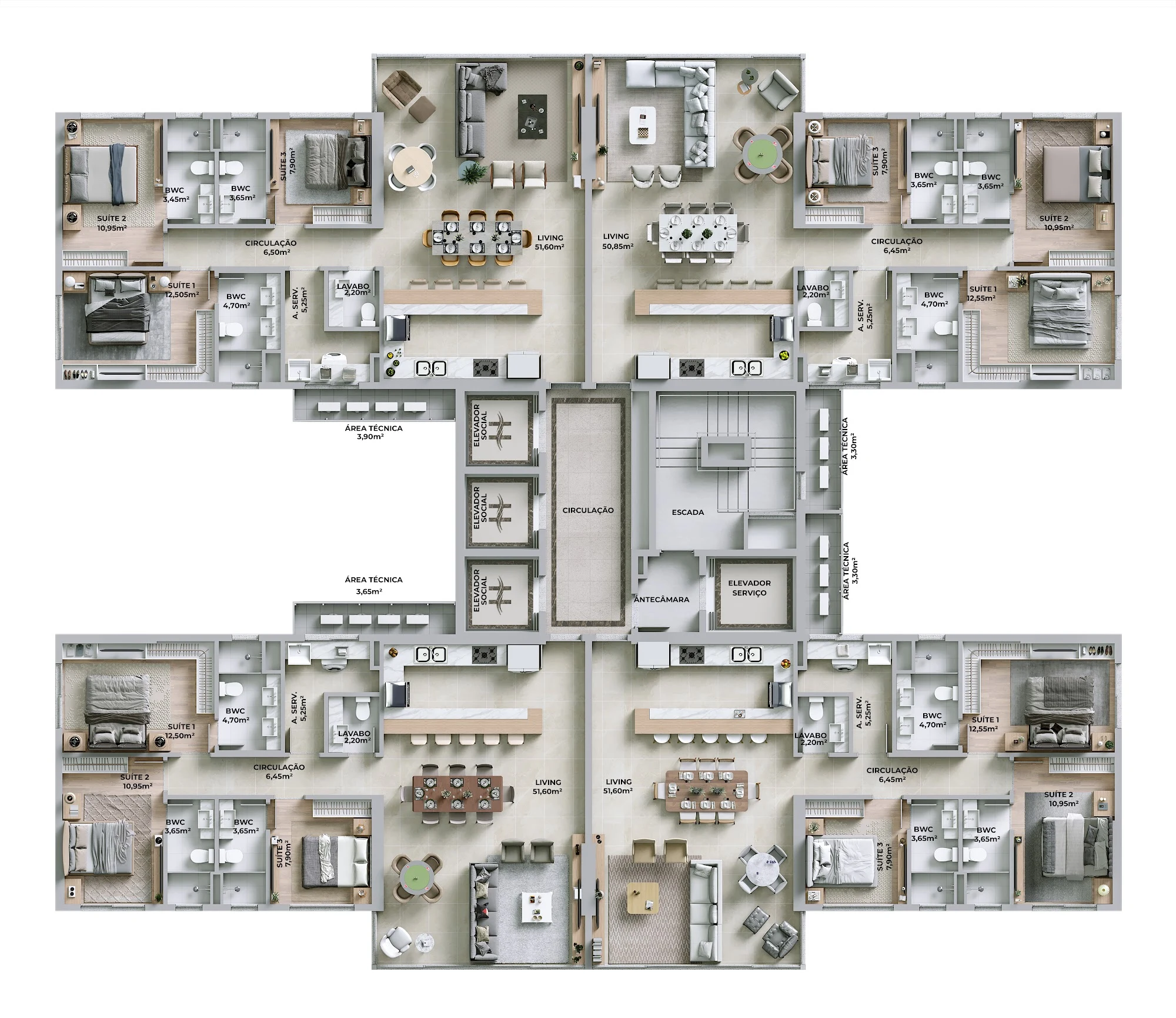 Planta do empreendimento