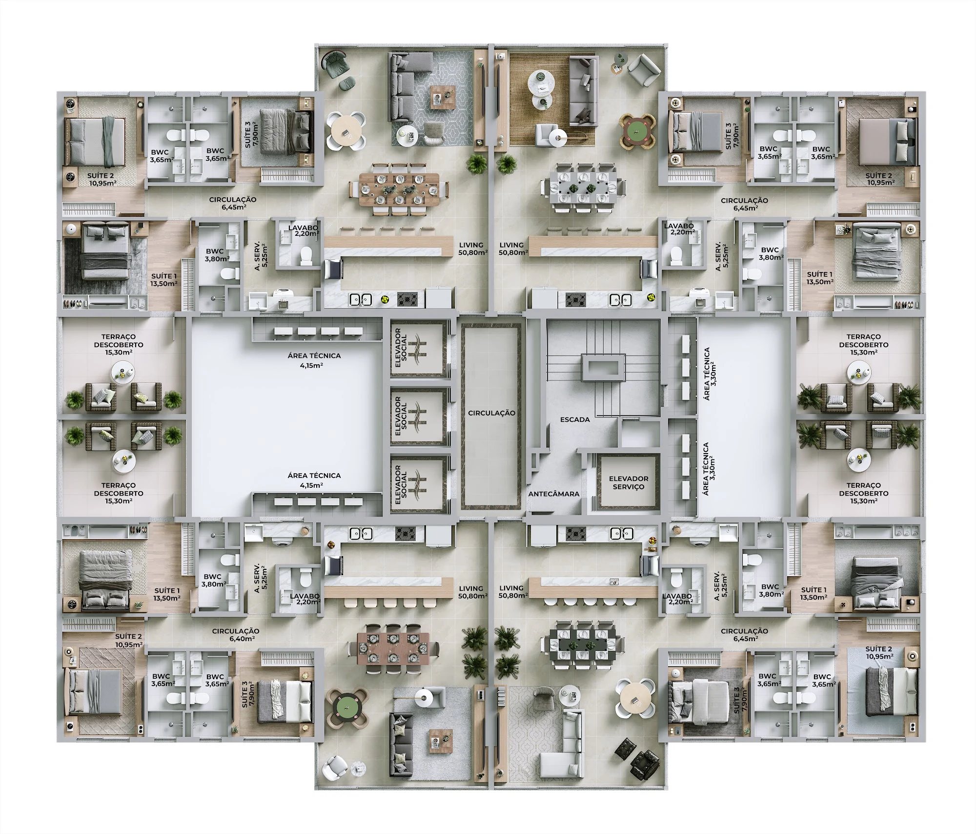 Planta do empreendimento