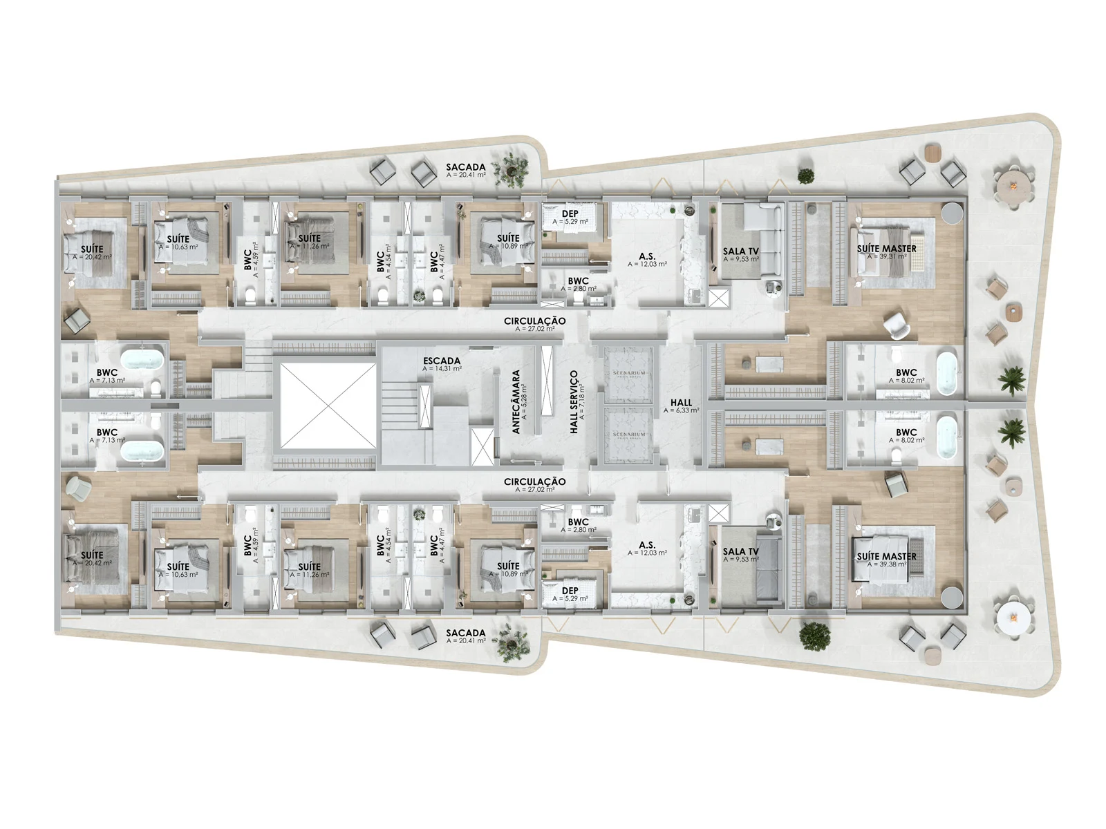 Planta do empreendimento