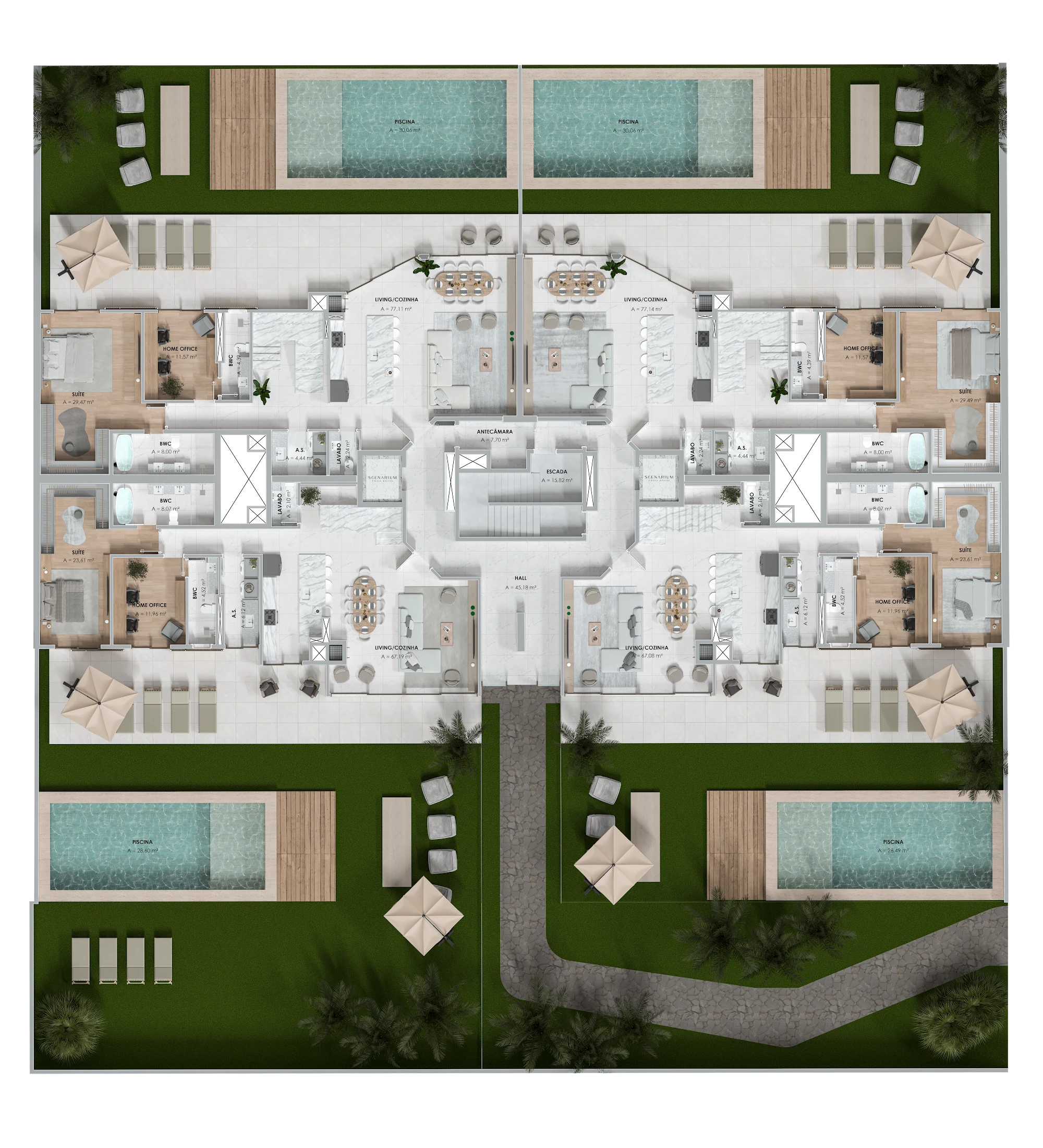 Planta do empreendimento