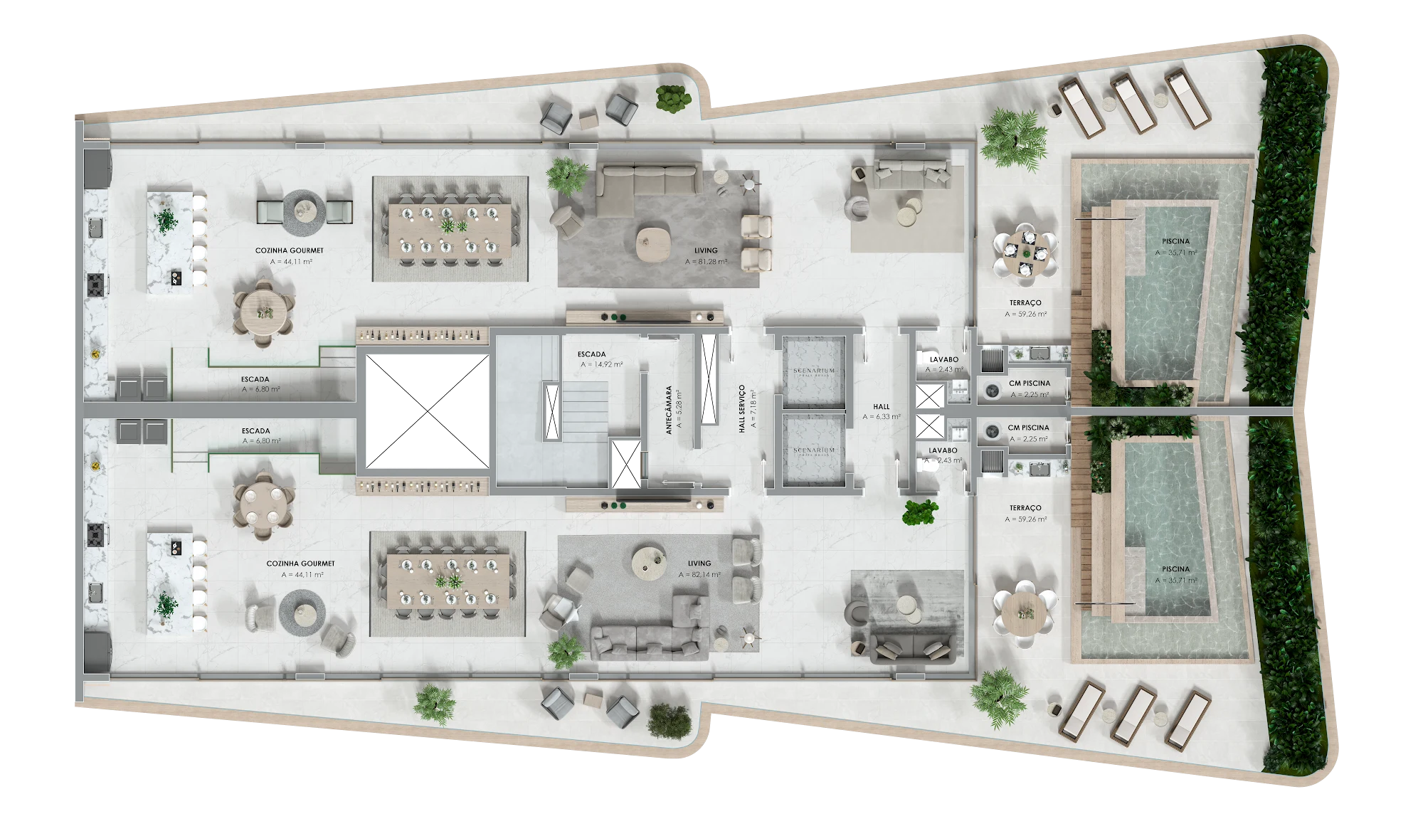 Planta do empreendimento