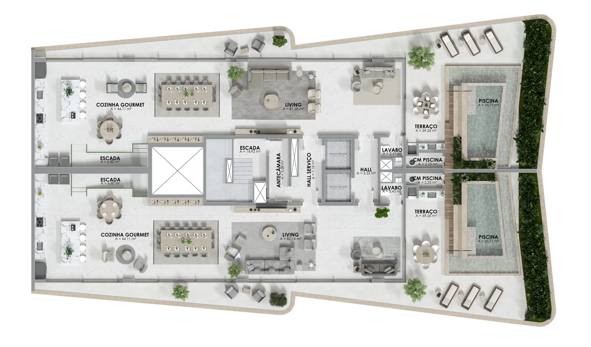 Planta do empreendimento
