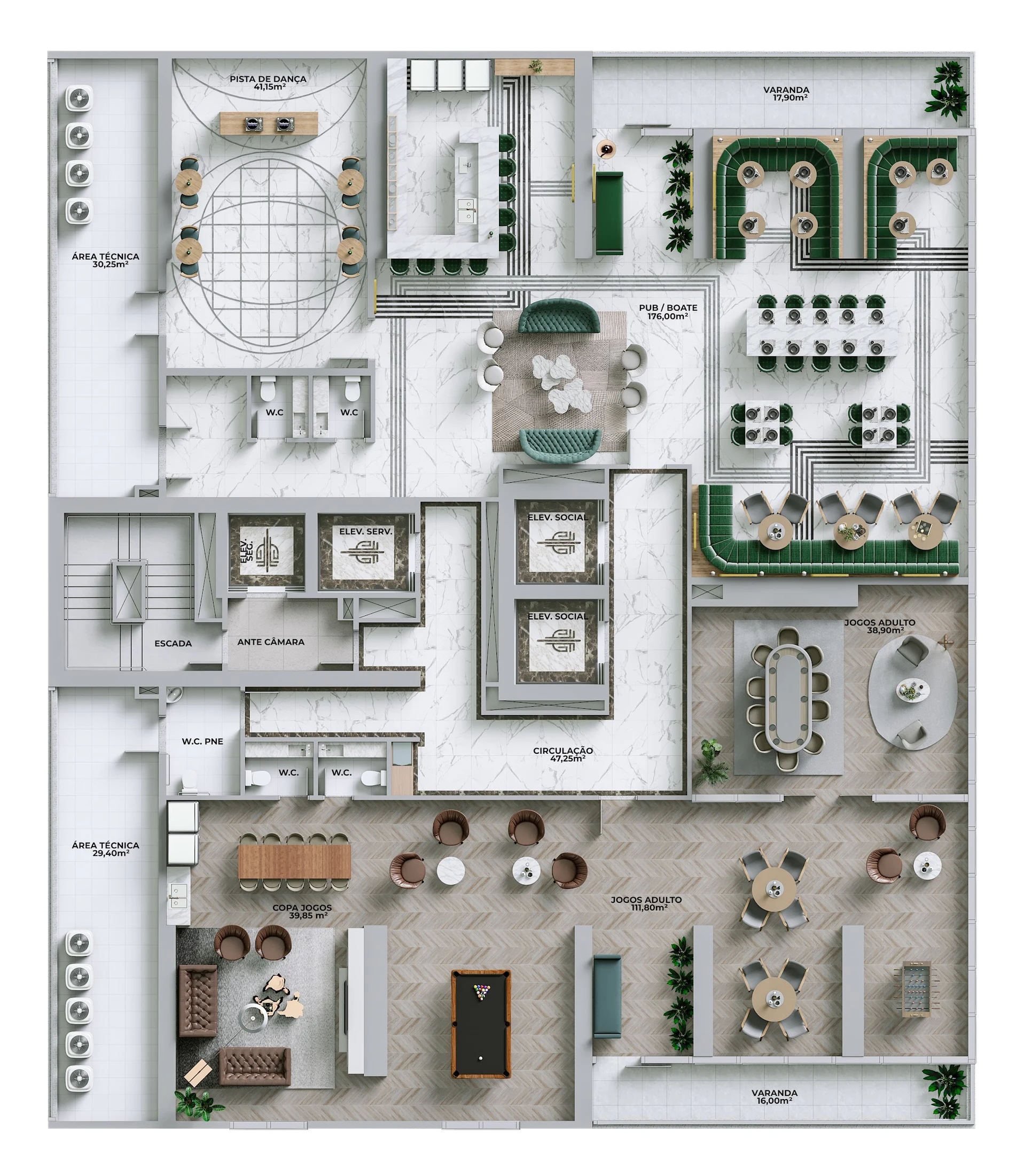 Planta do empreendimento