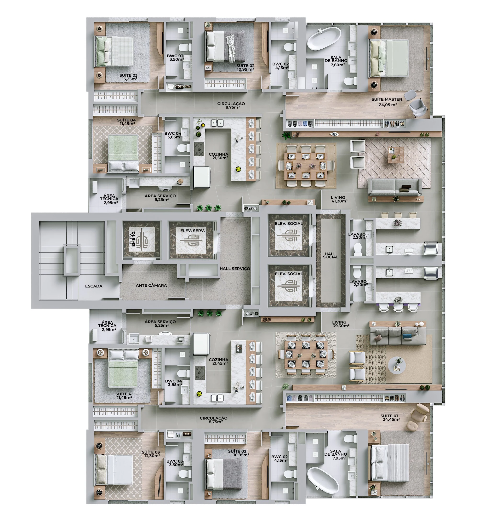 Planta do empreendimento