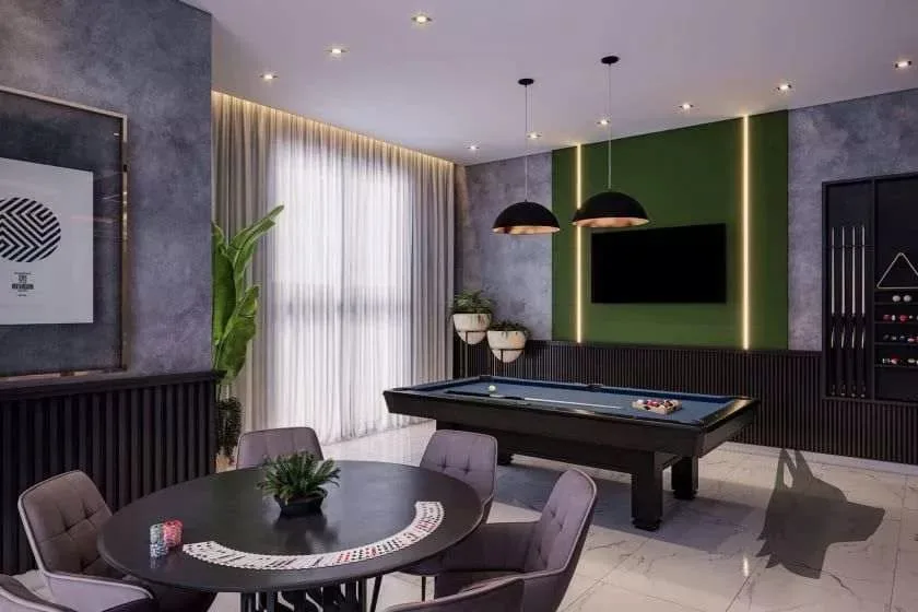 Sala de jogos do Monte Moriá Residence