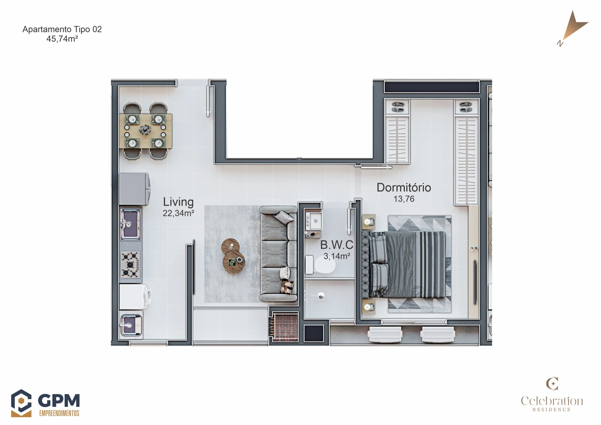 Celebration Residence — Plantas 5