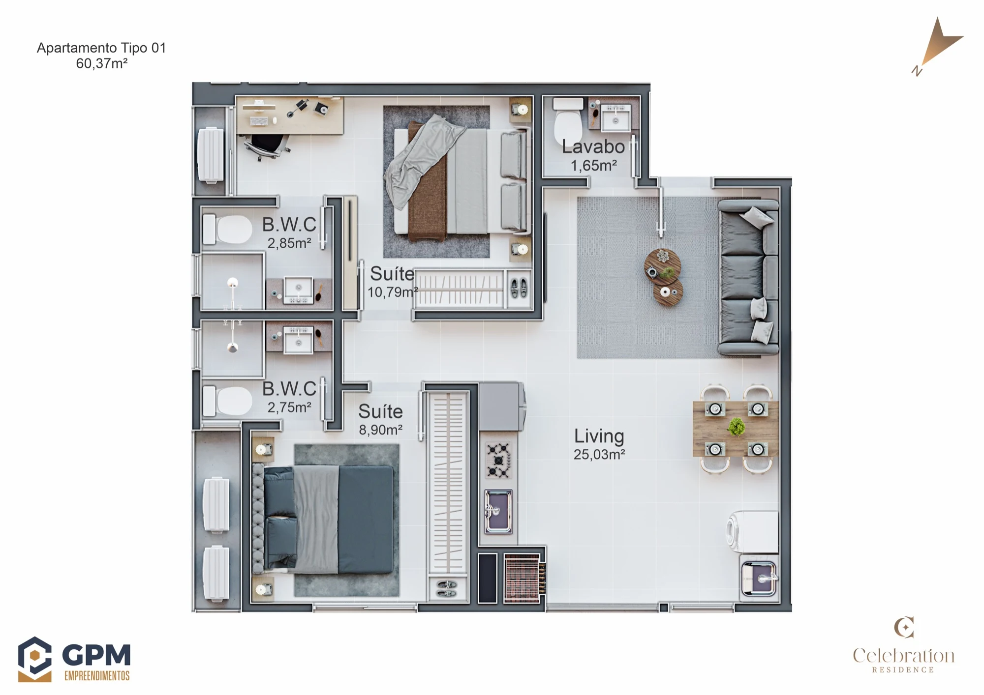 Celebration Residence — Plantas 6