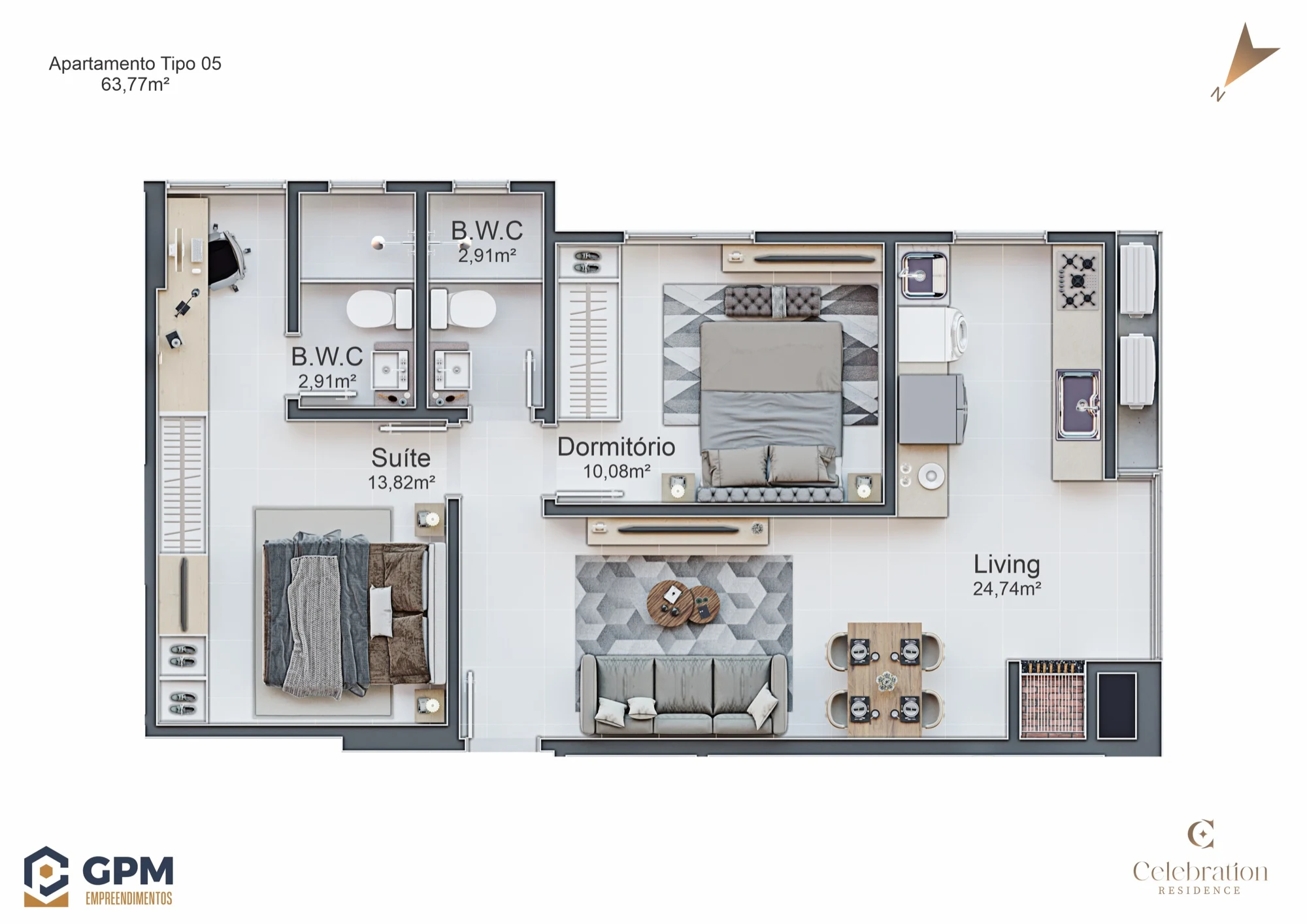 Celebration Residence — Plantas 2