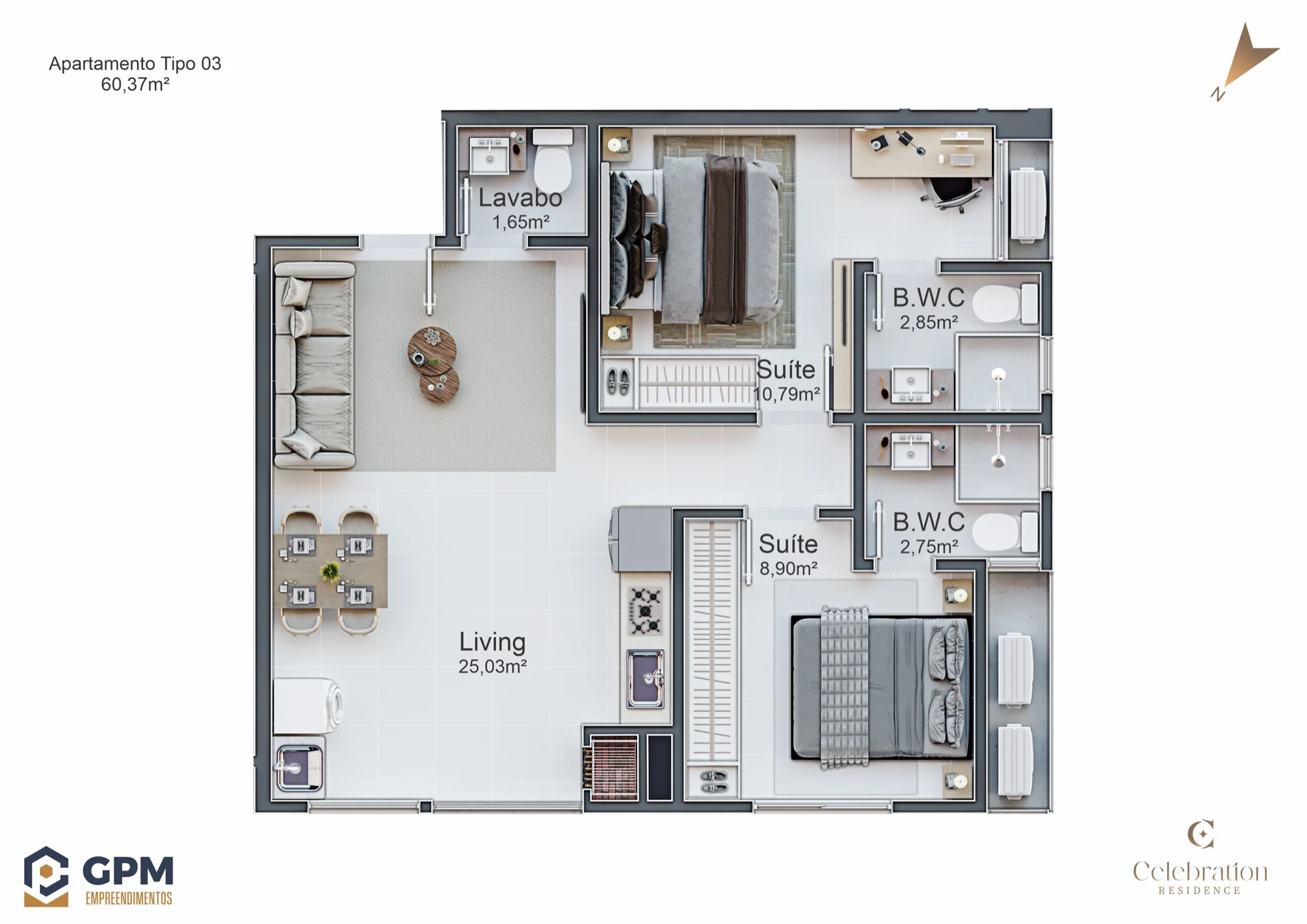 Celebration Residence — Plantas 4