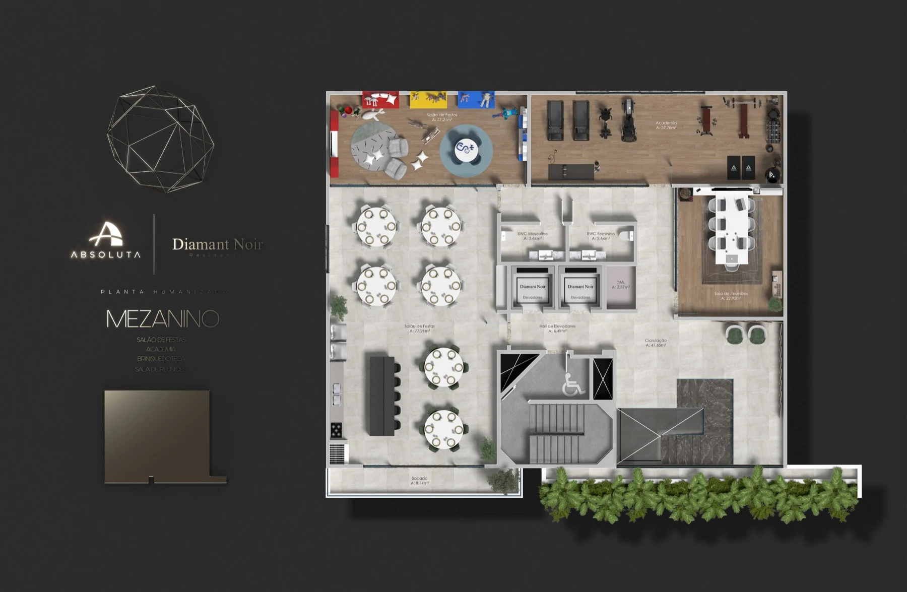 Planta do empreendimento