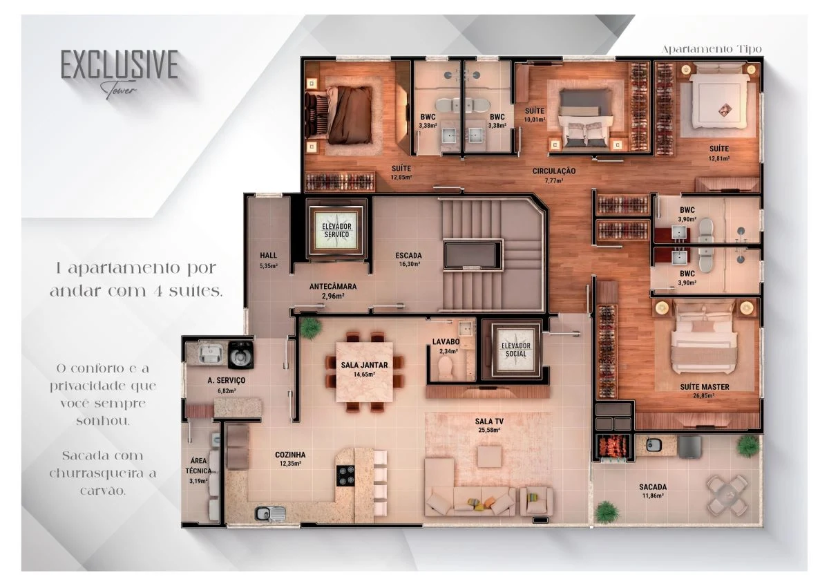 PLANTA APARTAMENTO