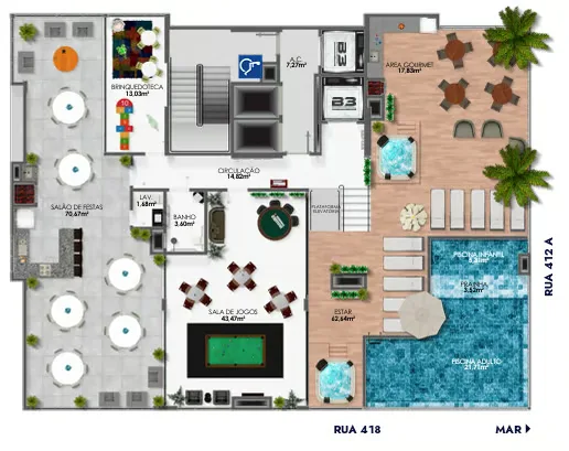 Planta do empreendimento