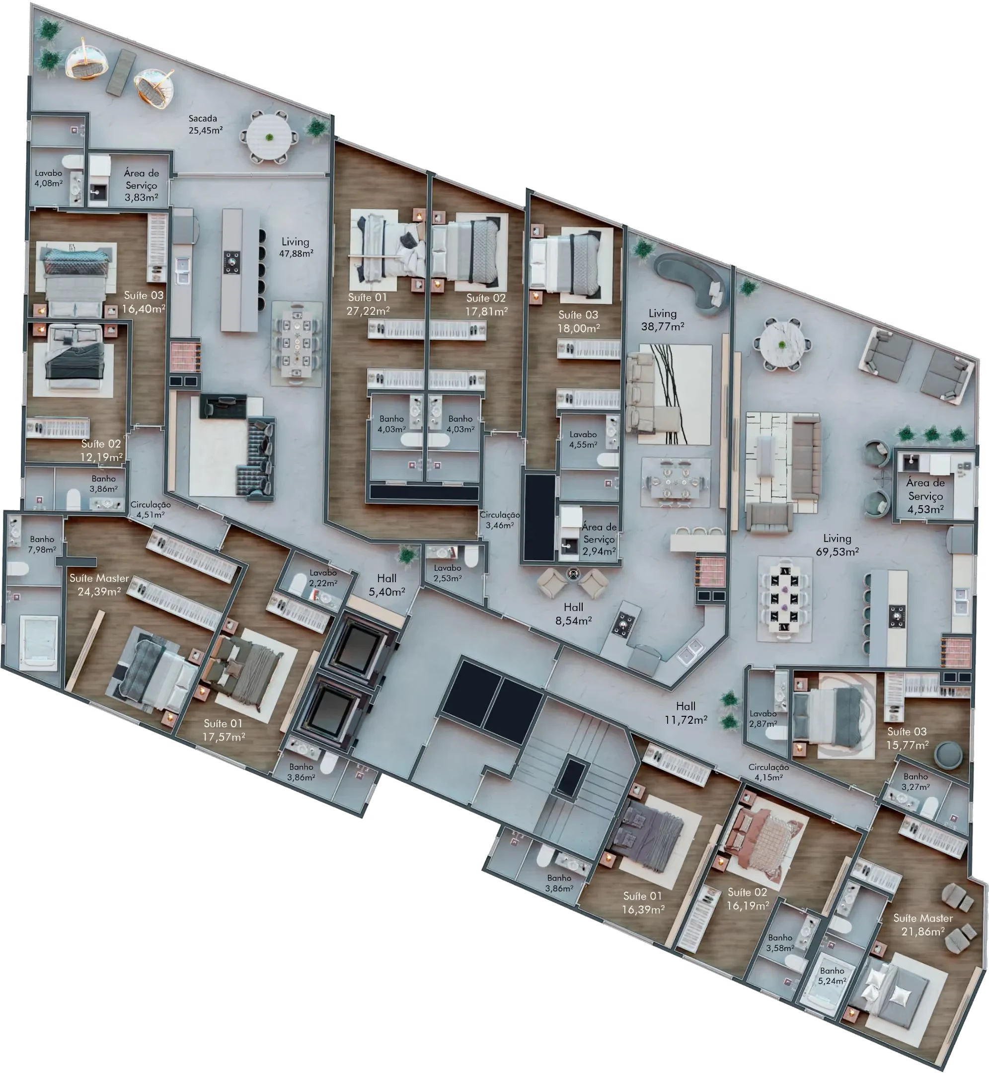 Planta do empreendimento