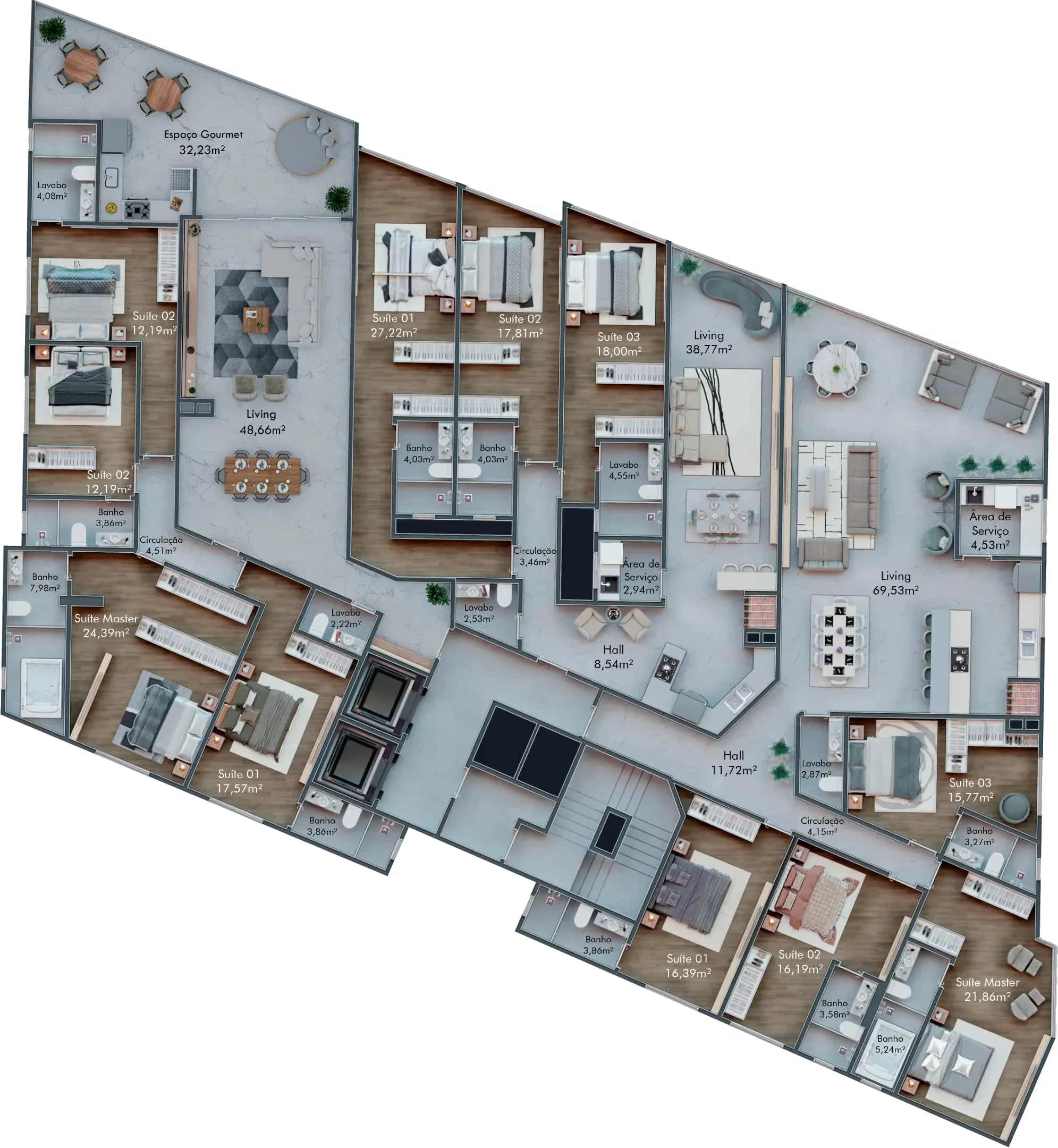 Planta do empreendimento