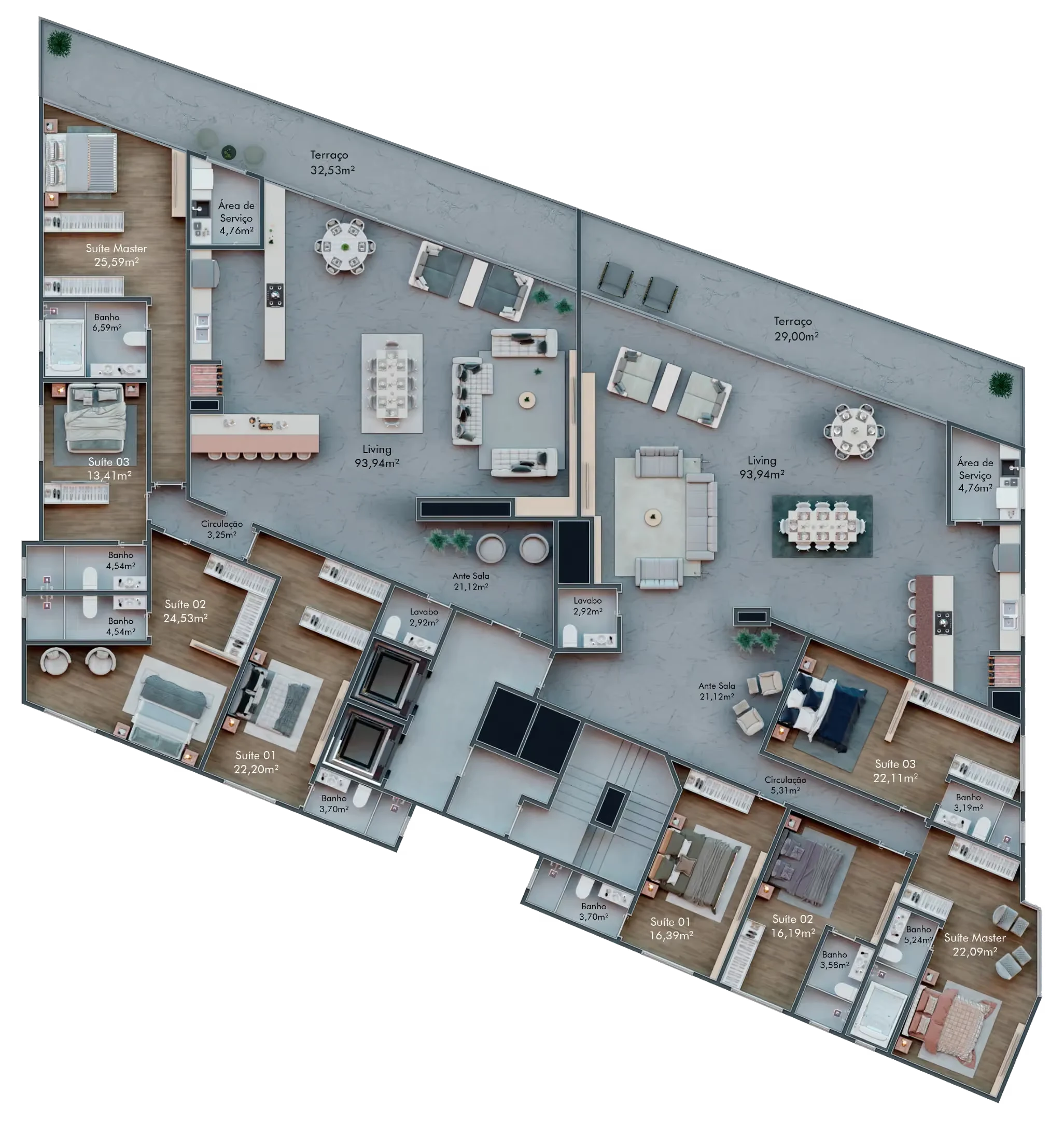 Planta do empreendimento