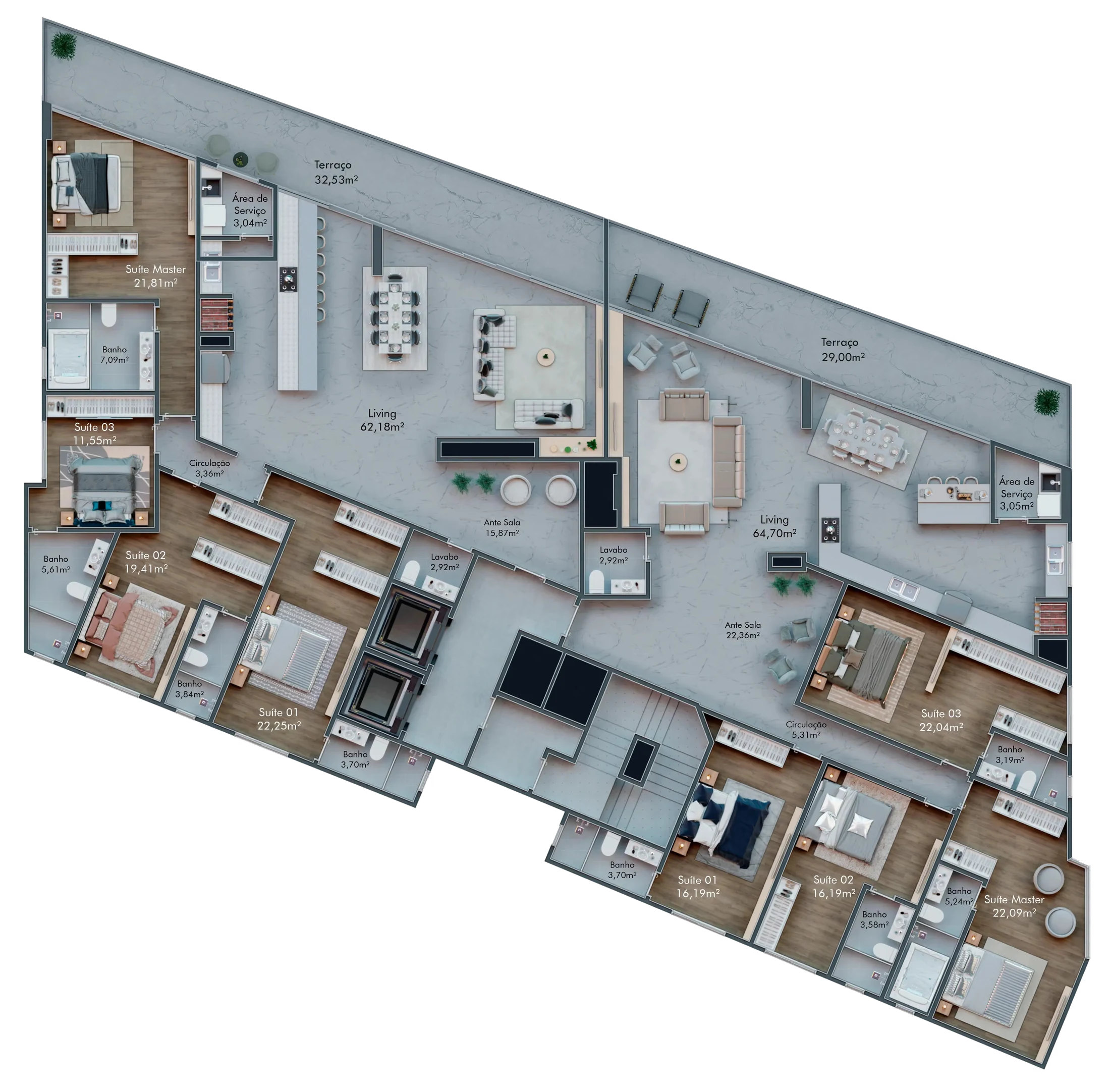 Planta do empreendimento