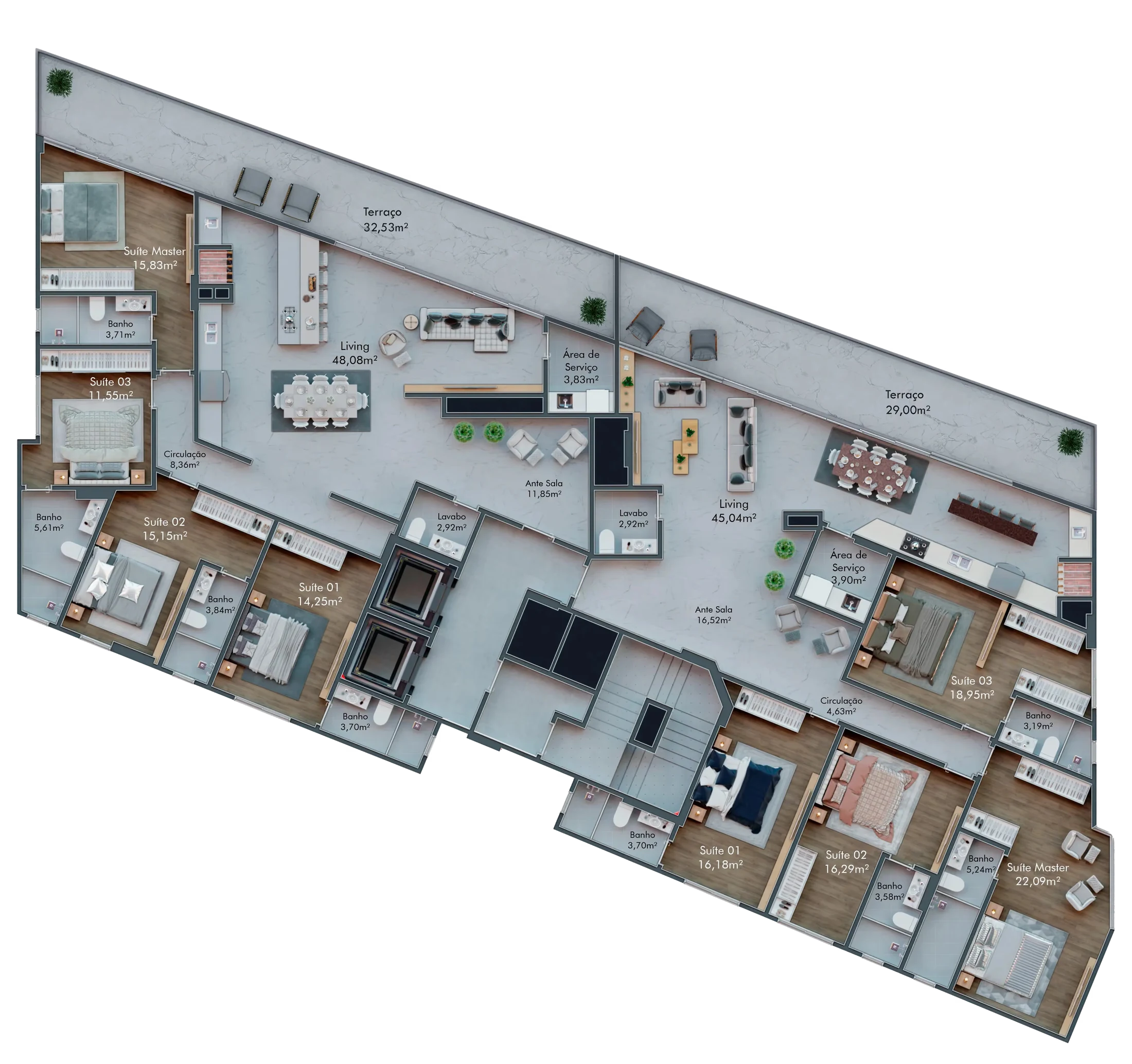 Planta do empreendimento