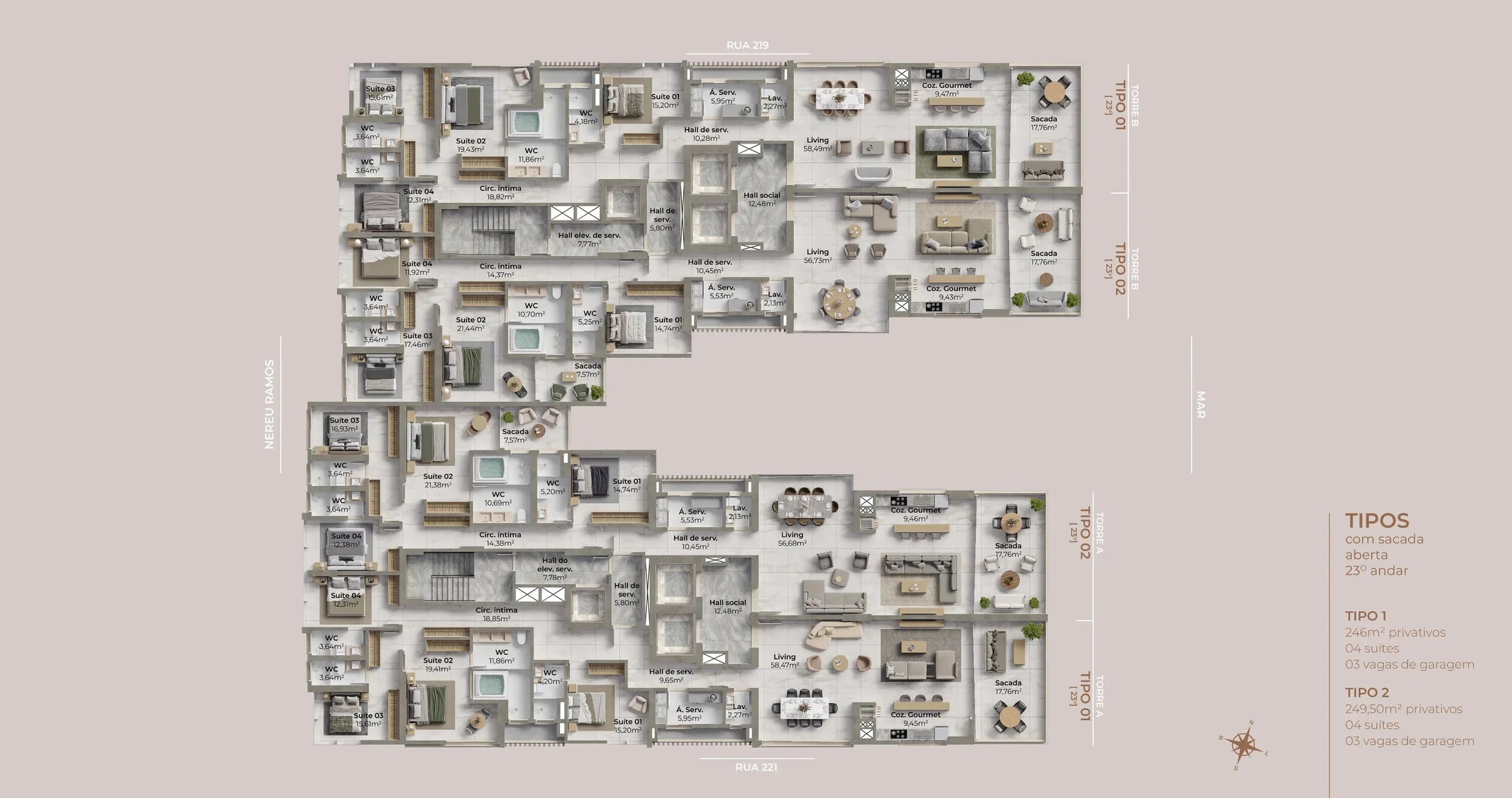 Planta do empreendimento