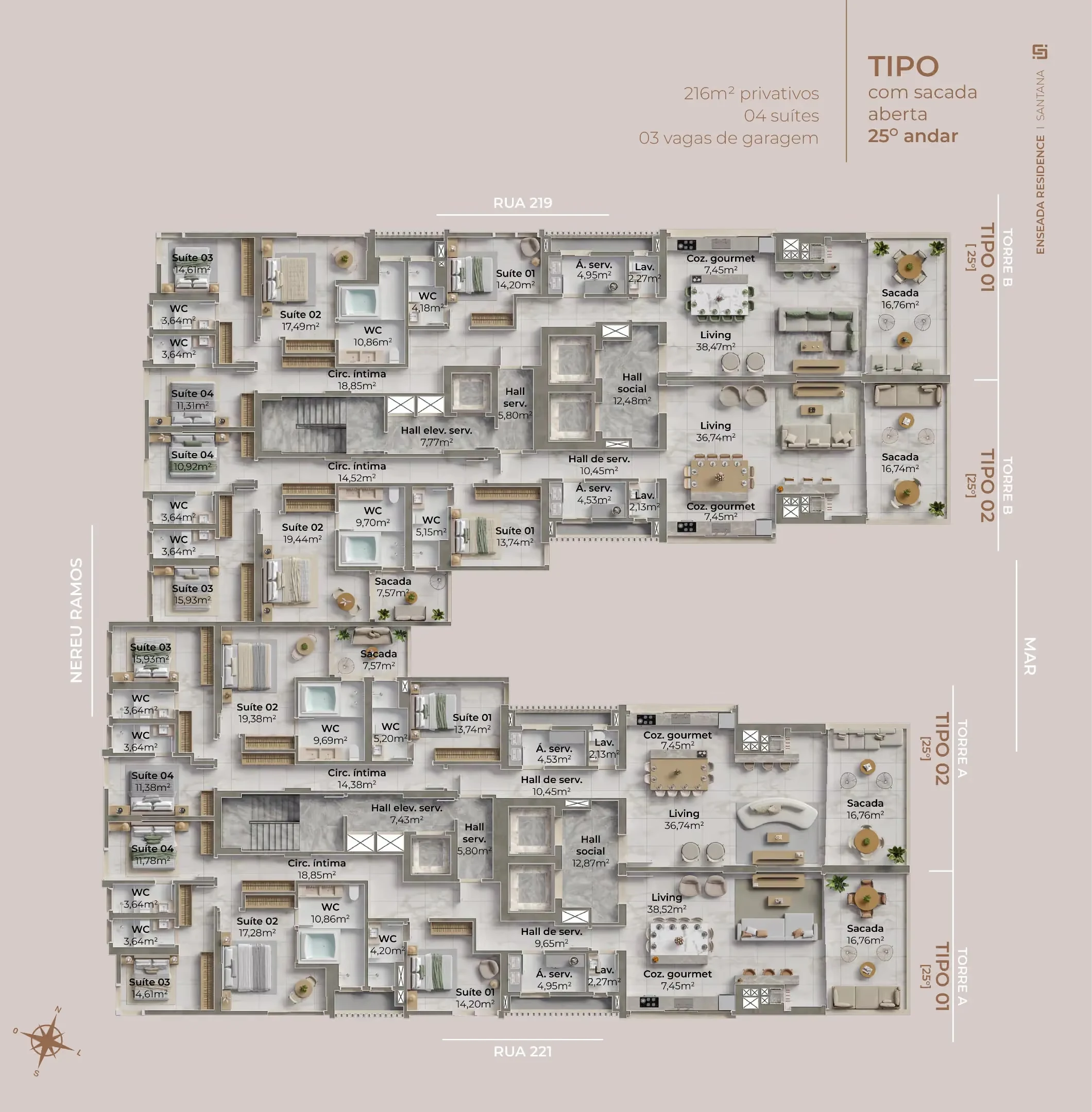 Planta do empreendimento