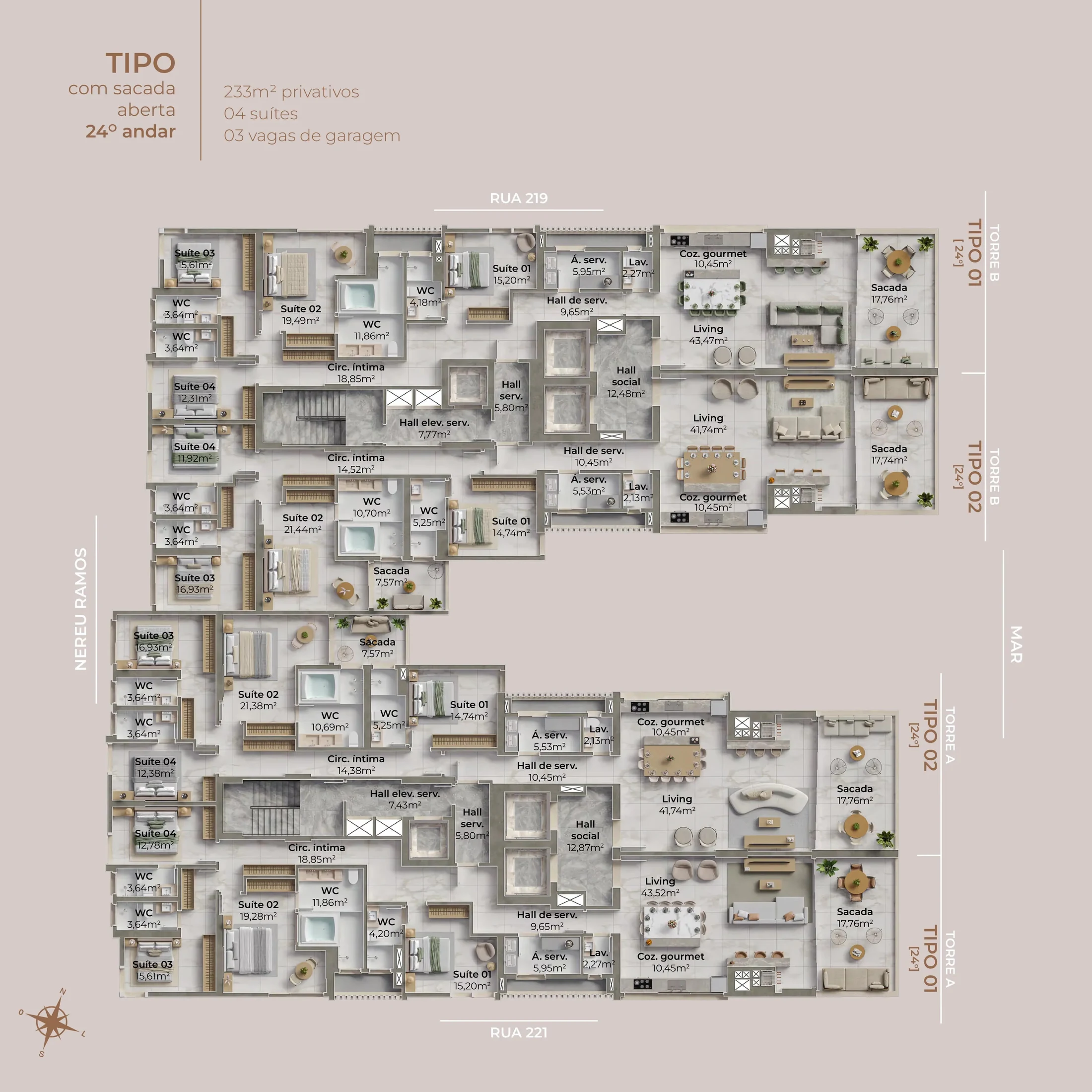 Planta do empreendimento