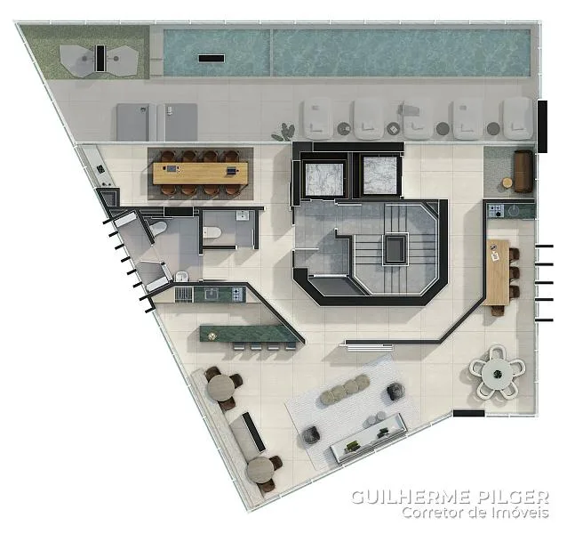 Apartamento no Edif�cio Sunstar Ocean em Itapema 29