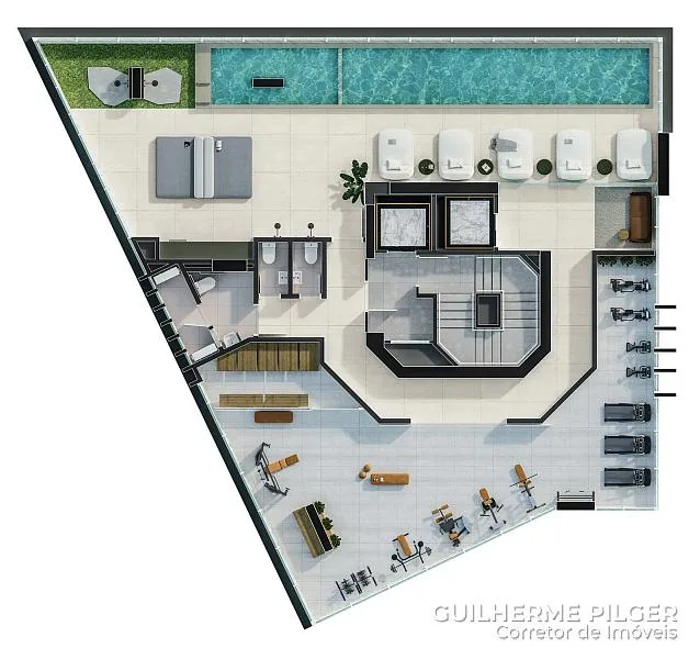 Apartamento no Edif�cio Sunstar Ocean em Itapema 28
