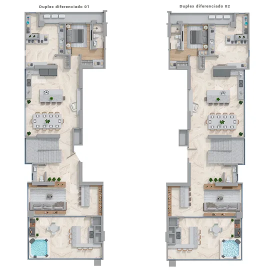 Apartamento - duplex