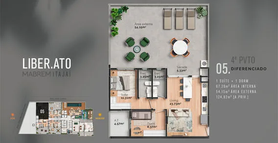 Planta do empreendimento