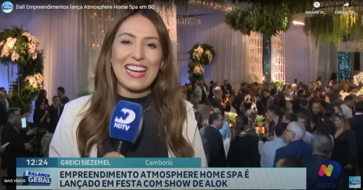 Dall Empreendimentos lança Atmosphere Home Spa em SC