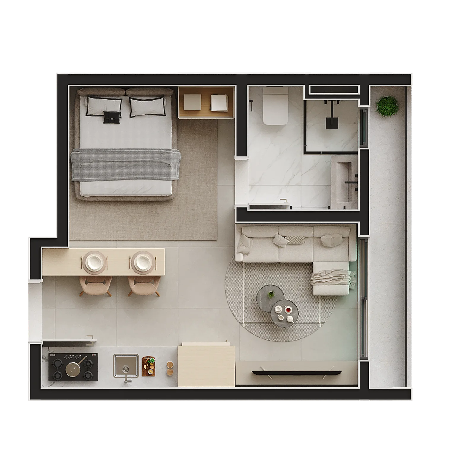 Planta do apartamento — referência Apto 10