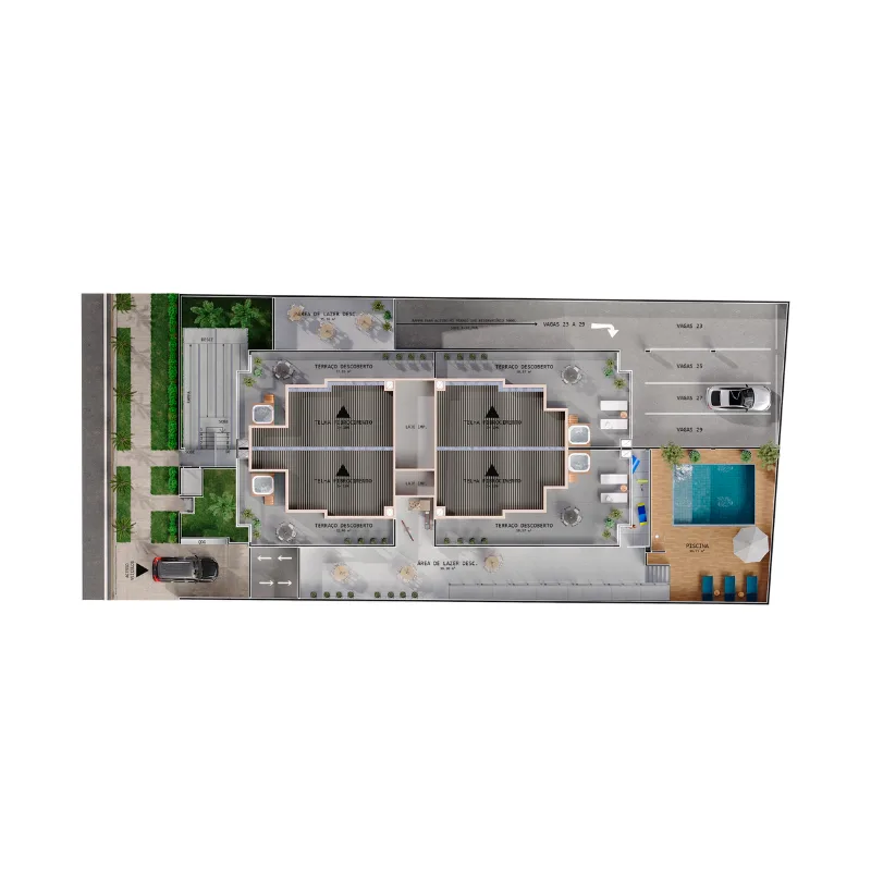 Planta de implantação