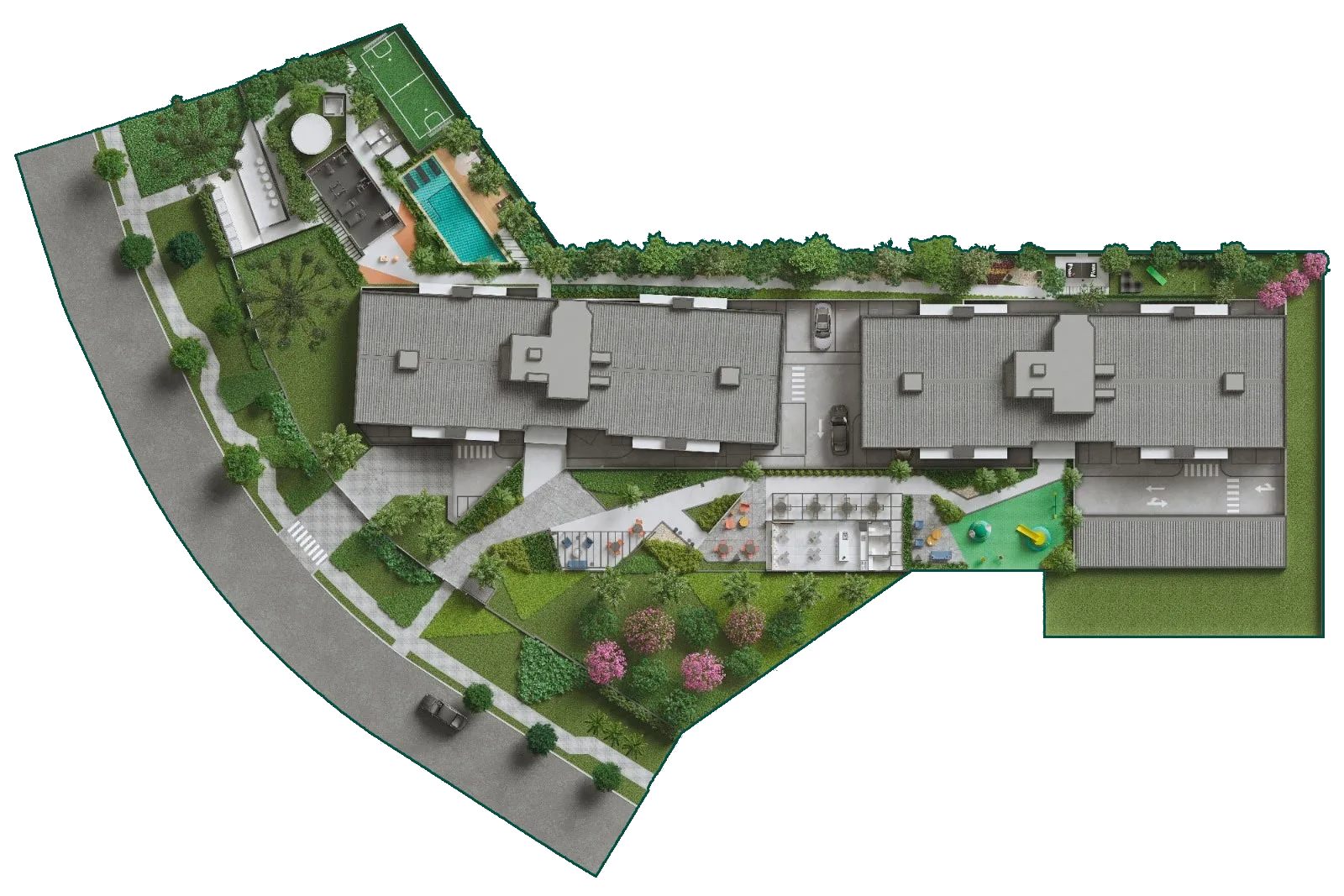 Planta de implantação
