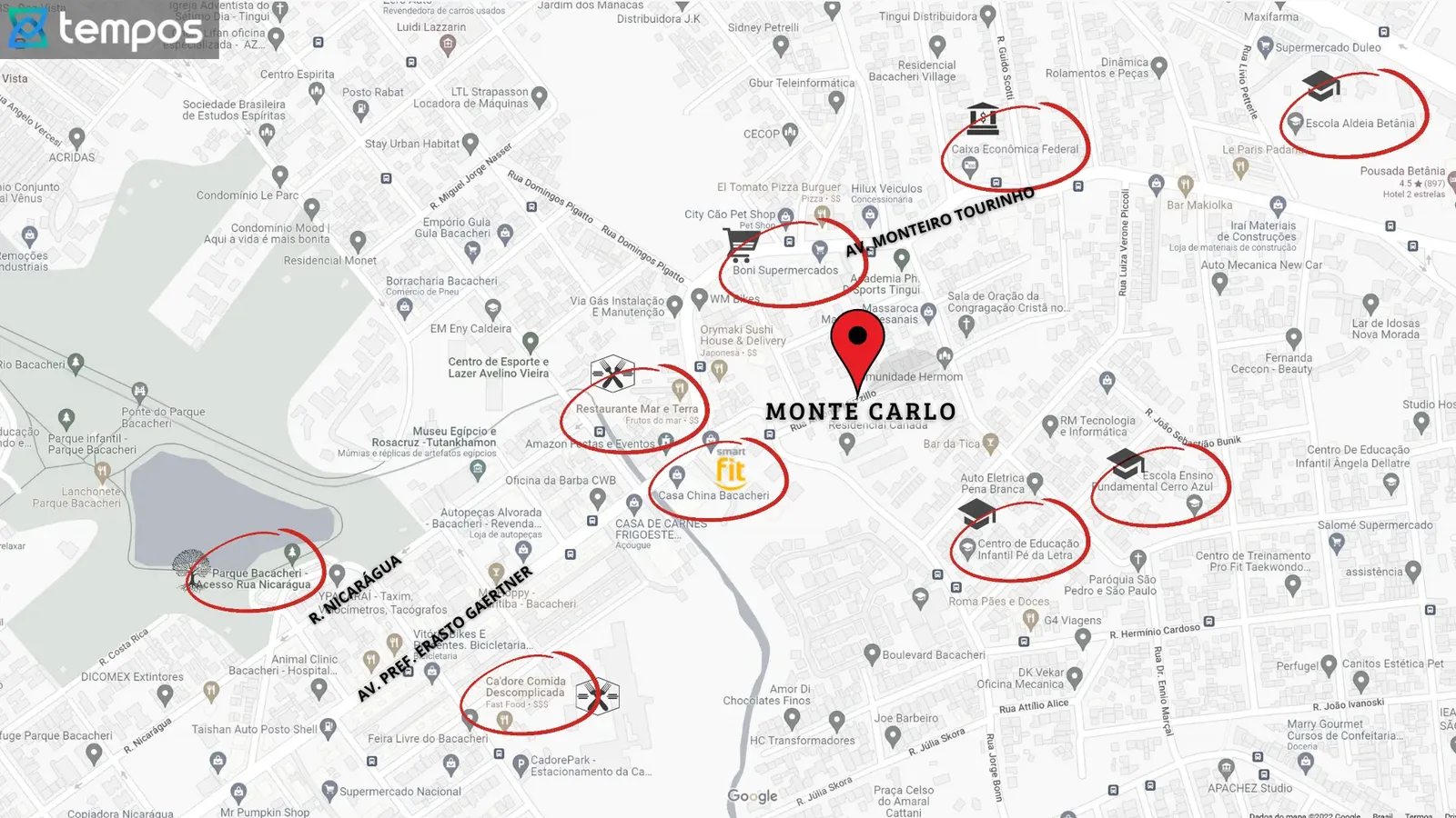 Mapa de localização