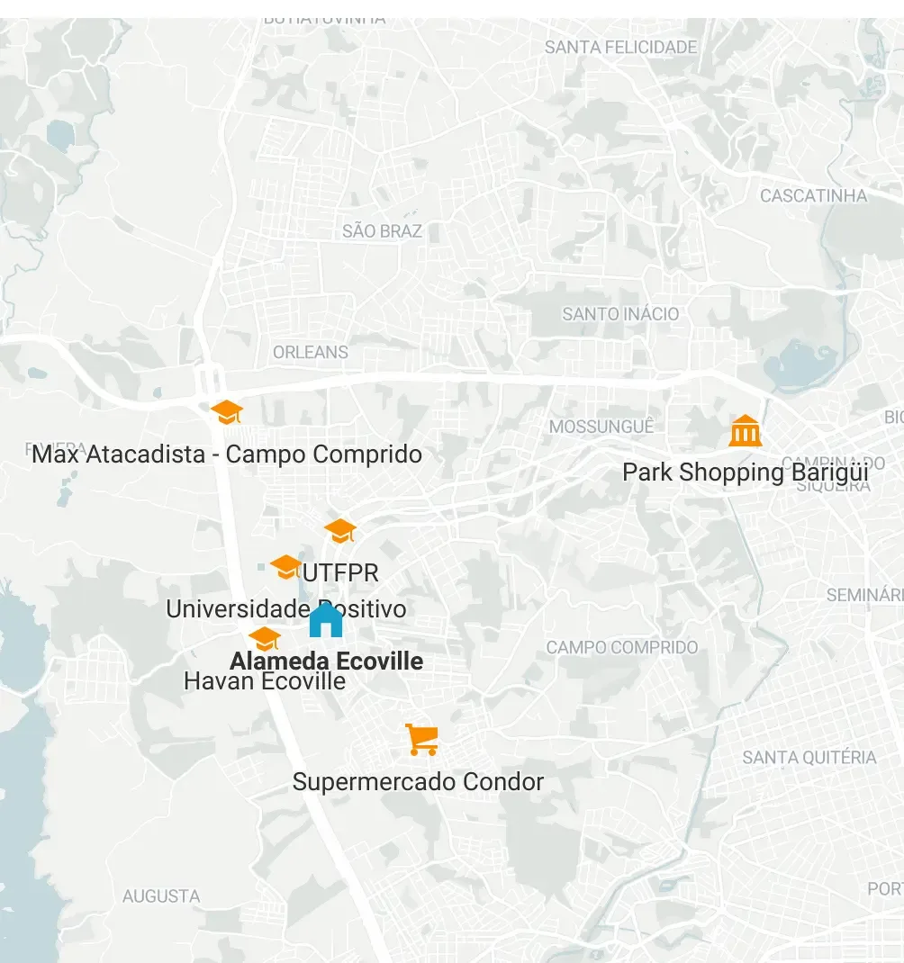 Localização e entorno — mapa de referência