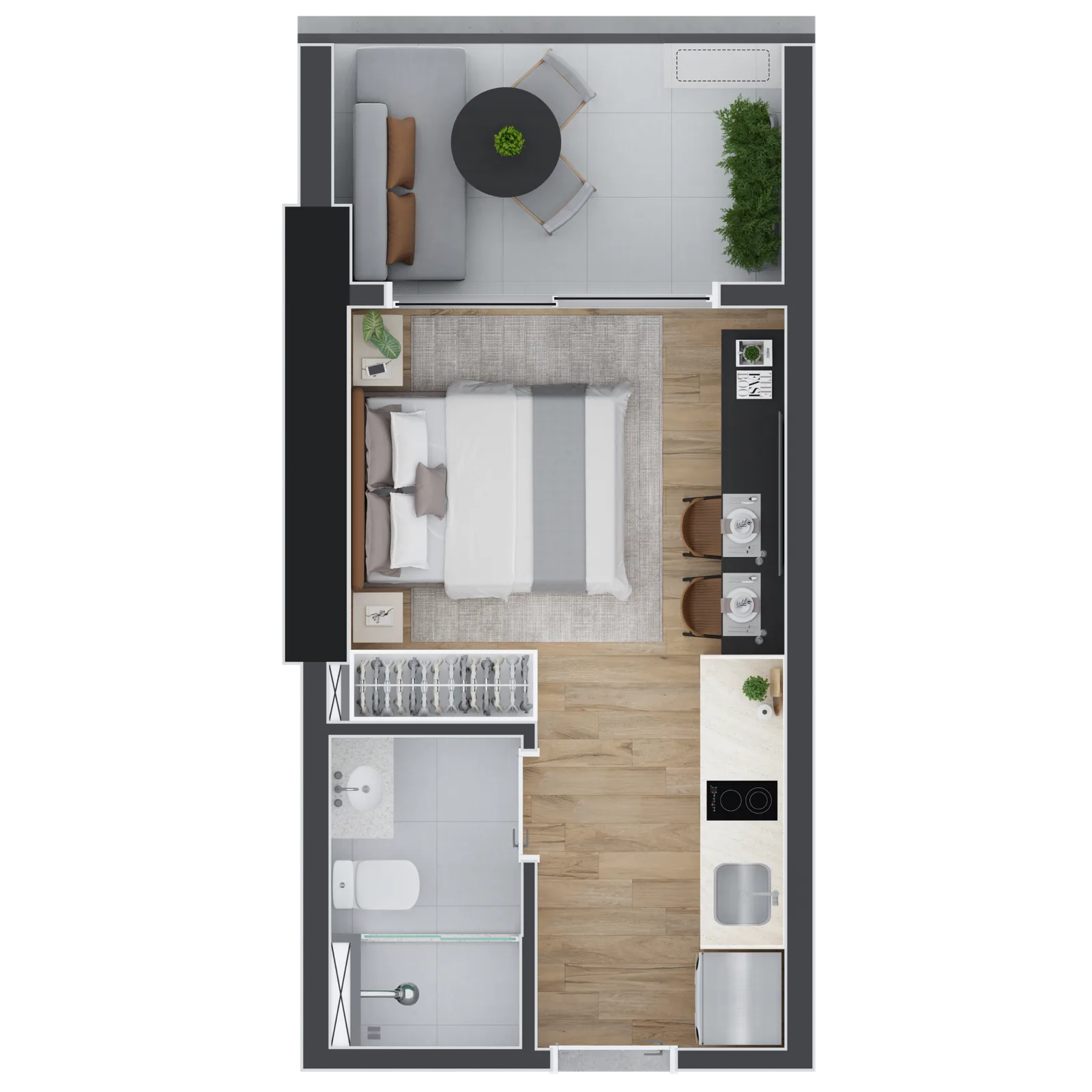 Planta do apartamento — referência Aya Carlos de Carvalho · imagem 31