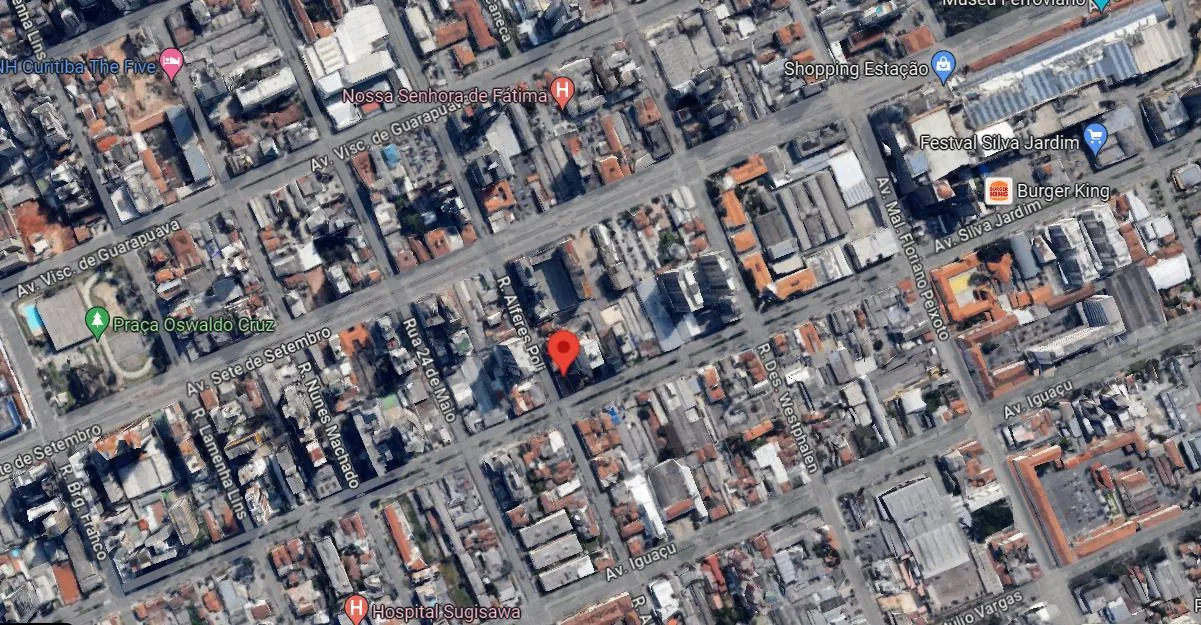 Localização — mapa e referências do entorno