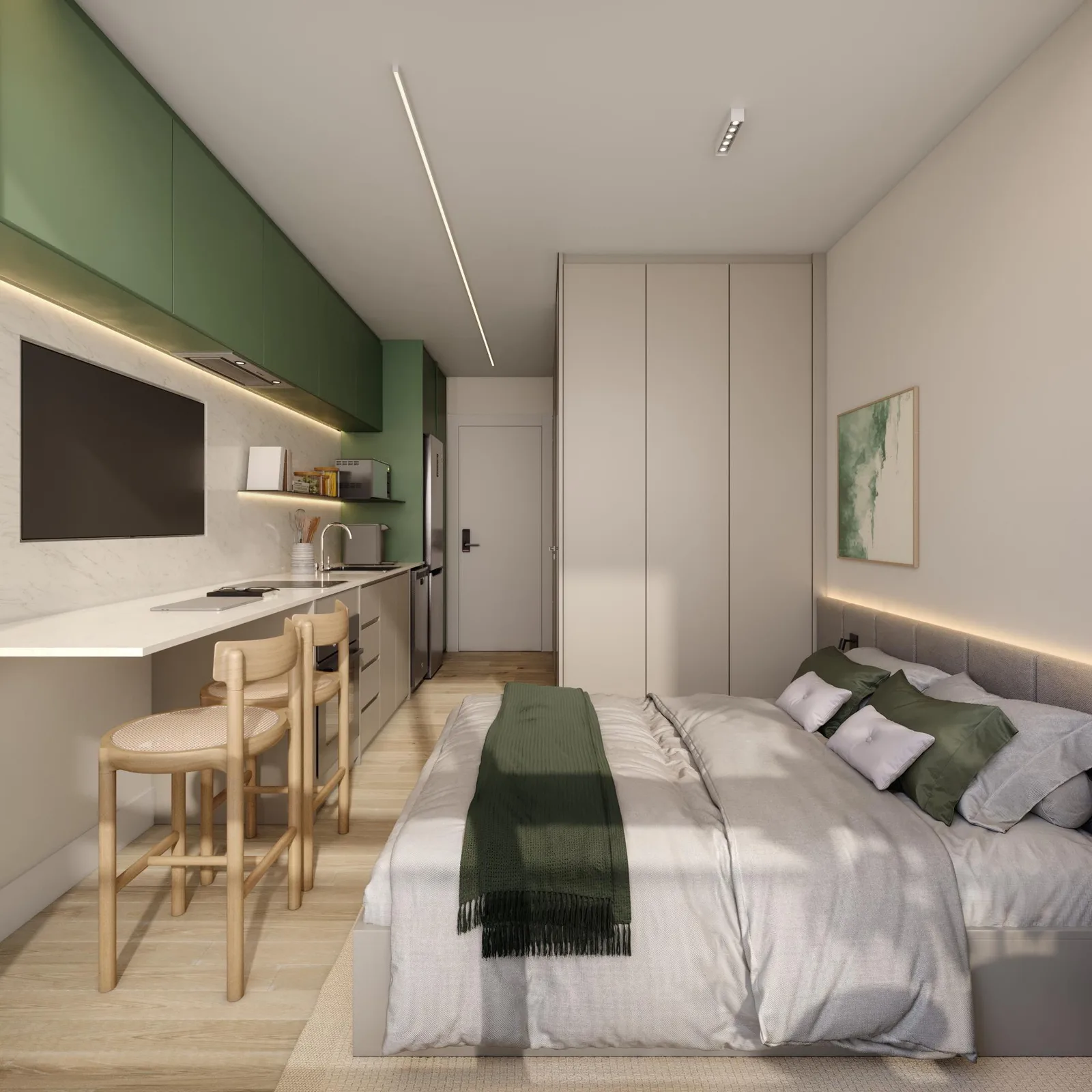 Apartamento — perspectiva preliminar