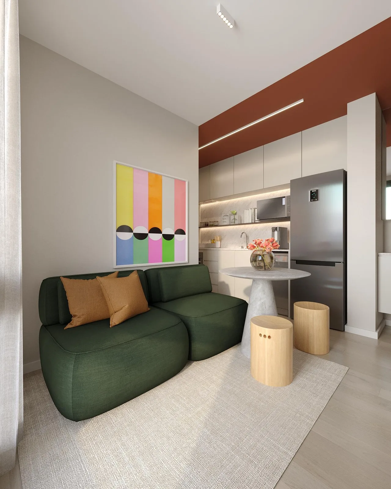 Apartamento — perspectiva preliminar