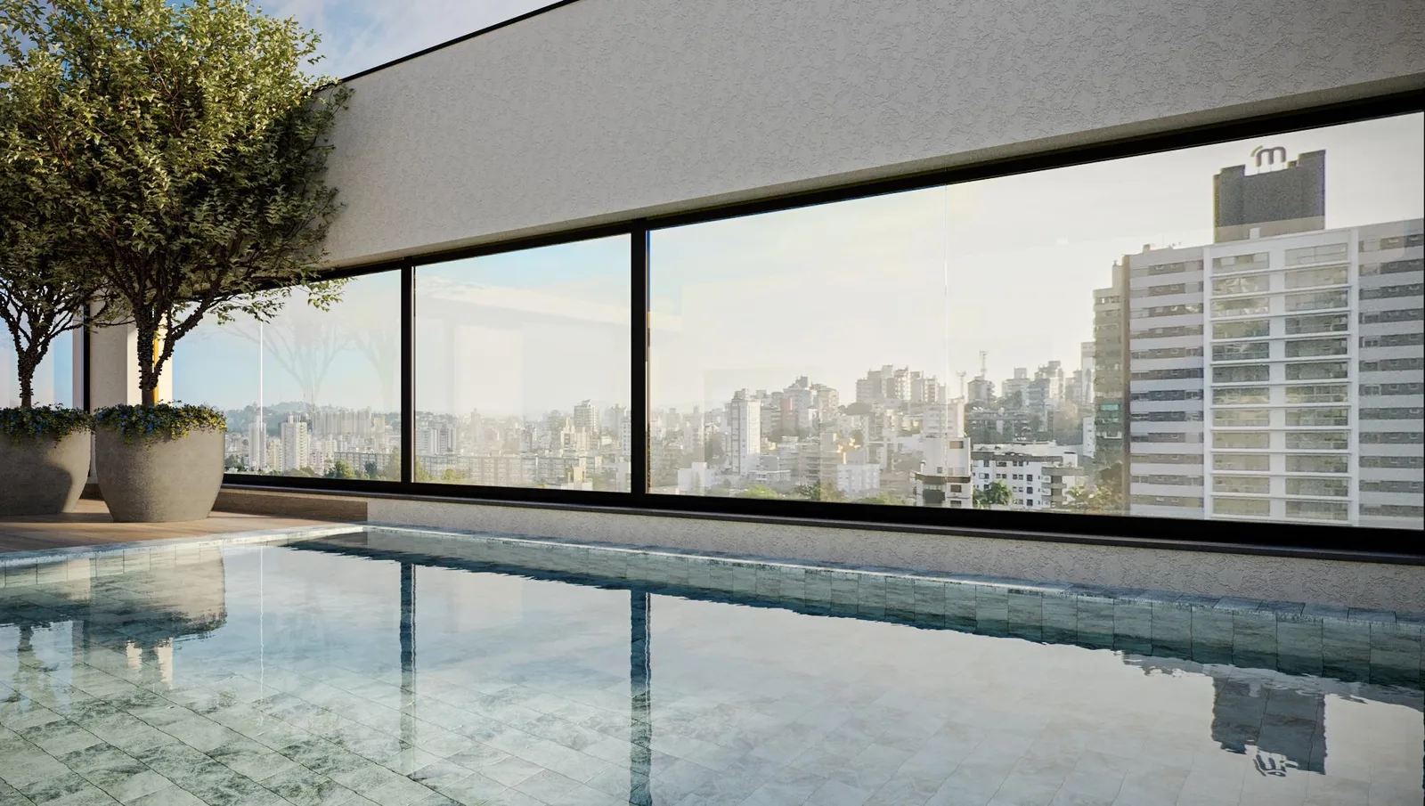 Piscina — perspectiva preliminar